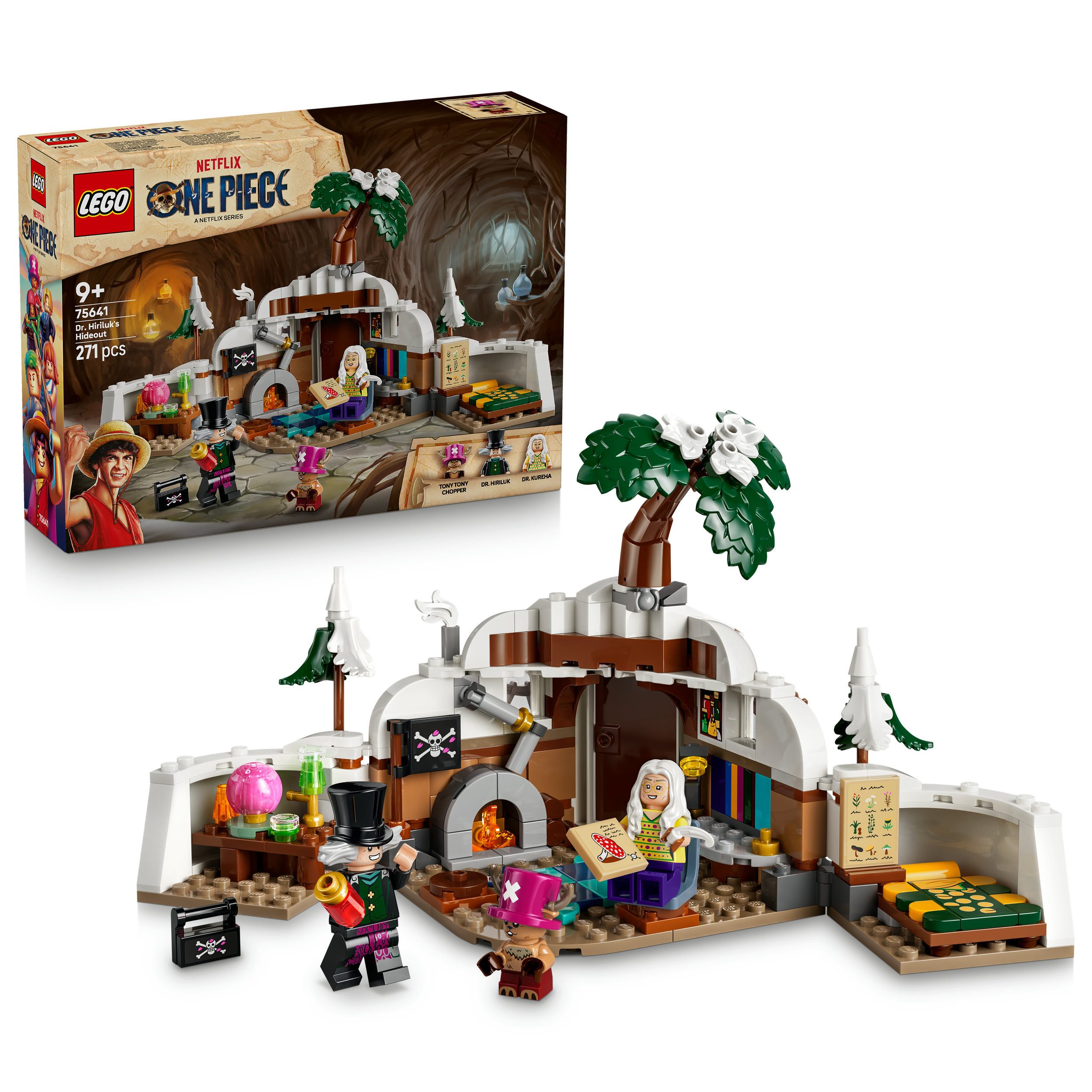 LEGO® Doc Baders Versteck (75641), LEGO ONE PIECE Konstruktionsspielsteine, (271 St), Made in Europe