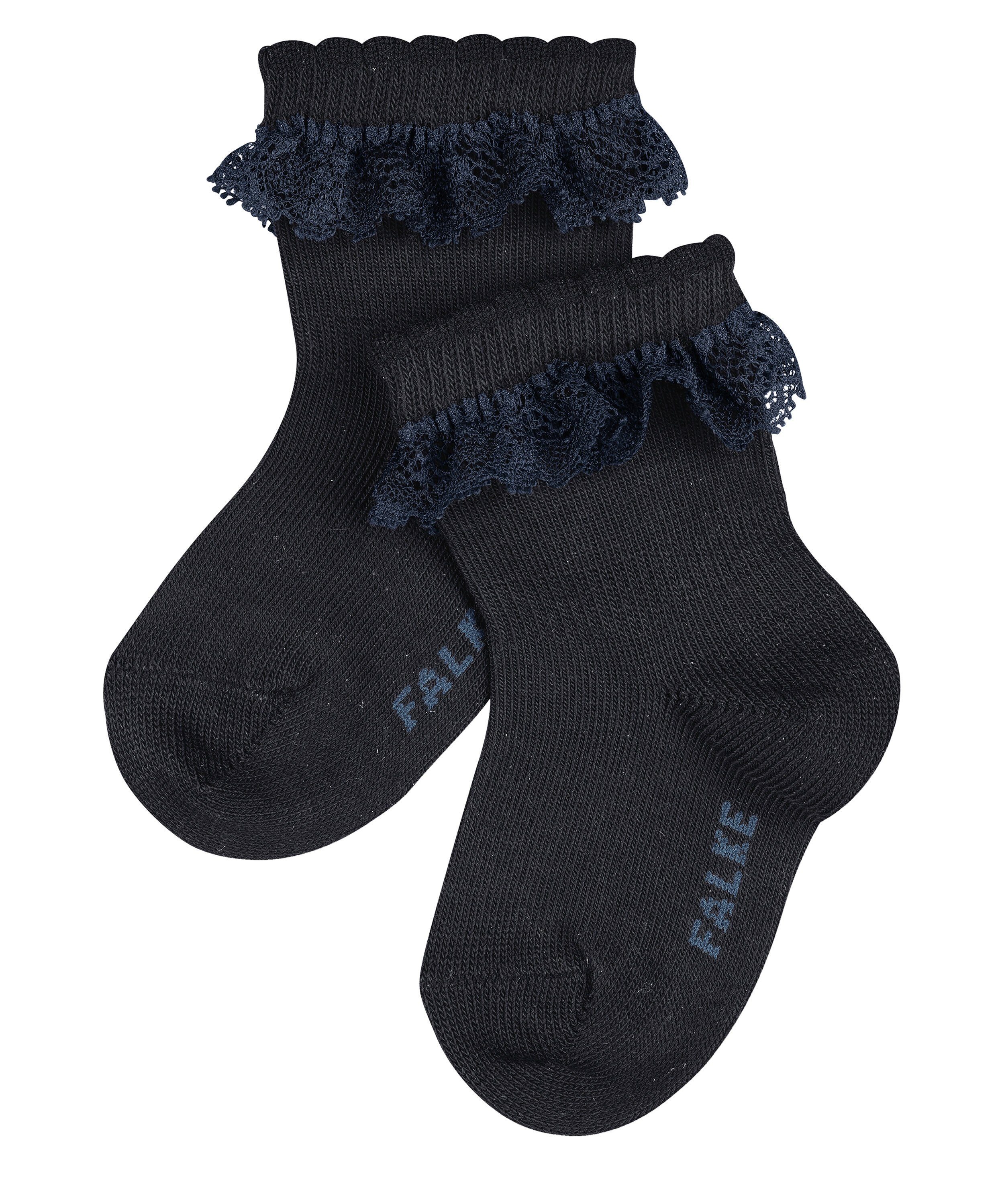 FALKE Socken Romantic Lace (1-Paar) dark navy (6370)