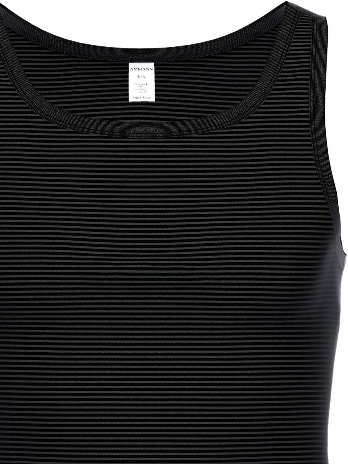 Ammann Achselhemd Unterhemd Day Classic / Jeans Feinripp (Stück, 1-St) hohe Markenqualität