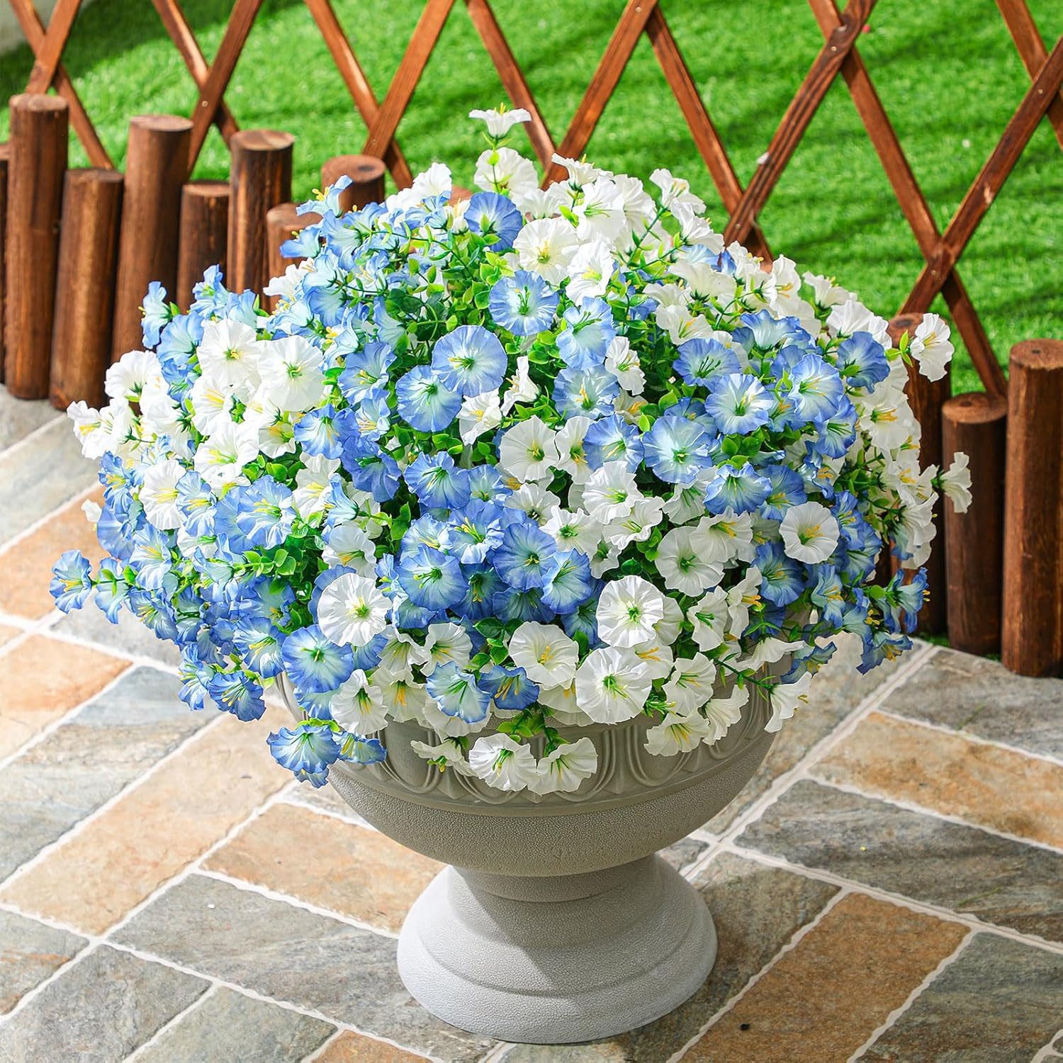 Kunstblumenstrauß Künstliche Blumen Balkon Kunstblumen Outdoor günstig online kaufen