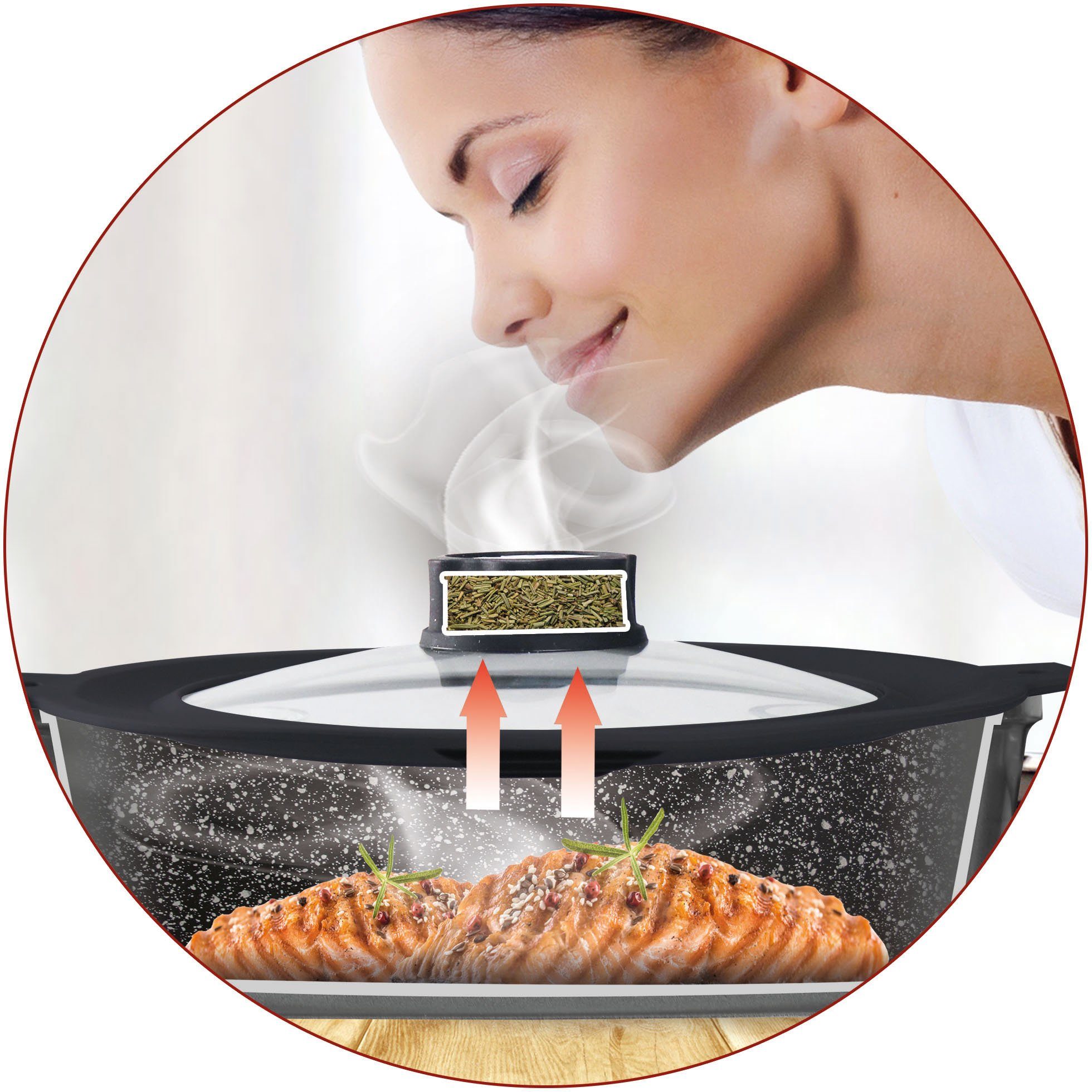 Image of STONELINE Pfannen-Set »Smell Well«, Aluminium (Set, 4-tlg), Induktion