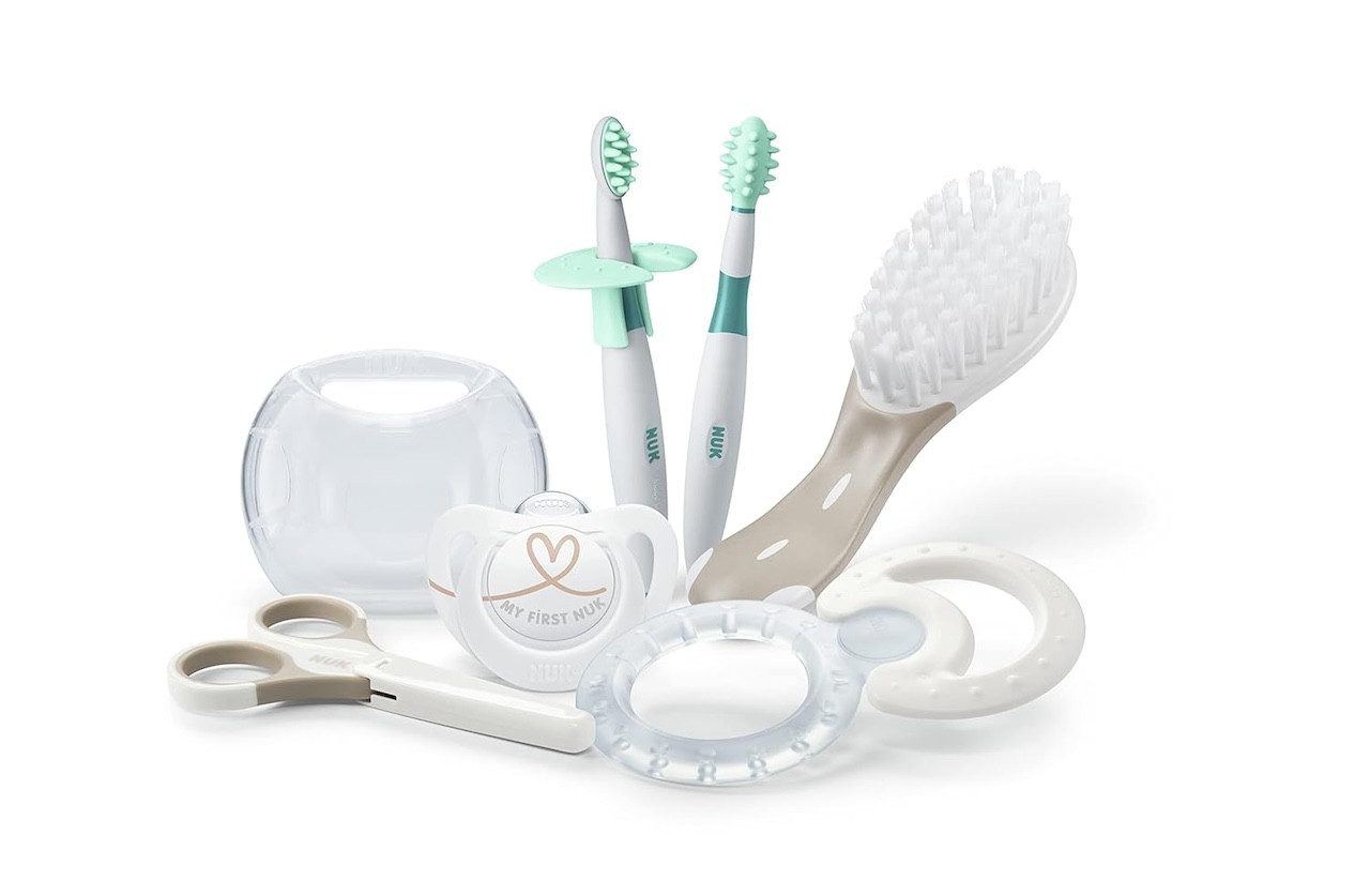 NUK Babypflege-Set NUK Babypflege-Set mit 7 Teilen, 7 tlg.