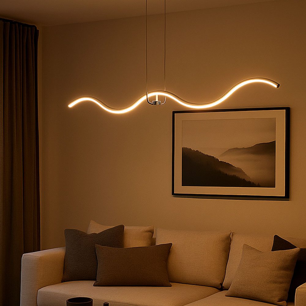 WOFI LED Pendelleuchte, LED-Leuchtmittel fest verbaut, Neutralweiß, Pendelleuchte Hängelampe Esstischleuchte