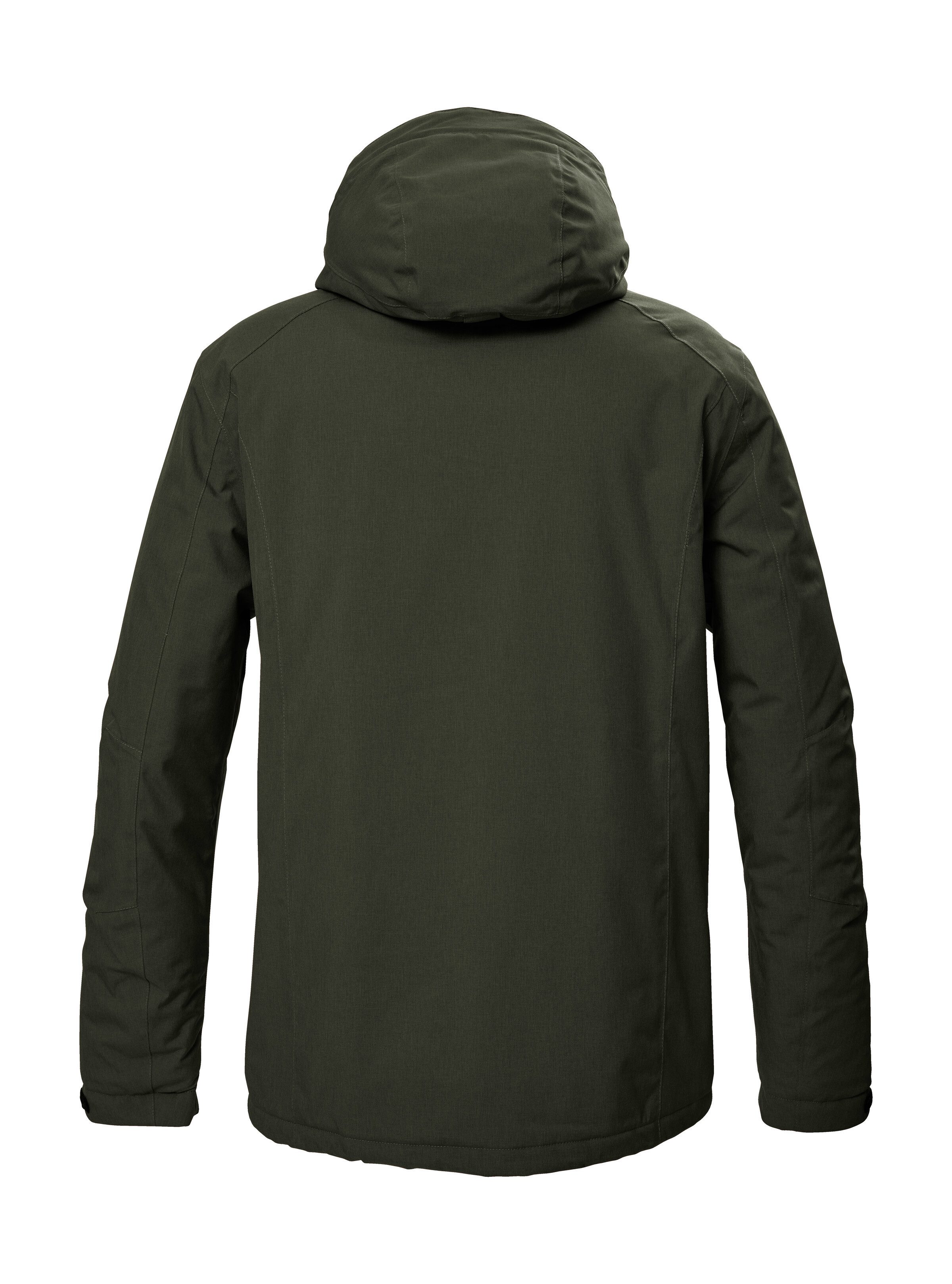 Killtec Funktionsjacke KOW 4 MN JCKT Wasser- und winddichte Herrenjacke, atmungsaktiv, abnehmbare Kapuze