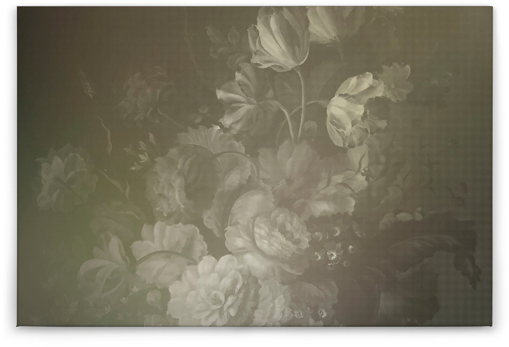 A.S. Création Leinwandbild dutch pastel 4, Rosen Keilrahmen Blumen (1 Bild St), Floral