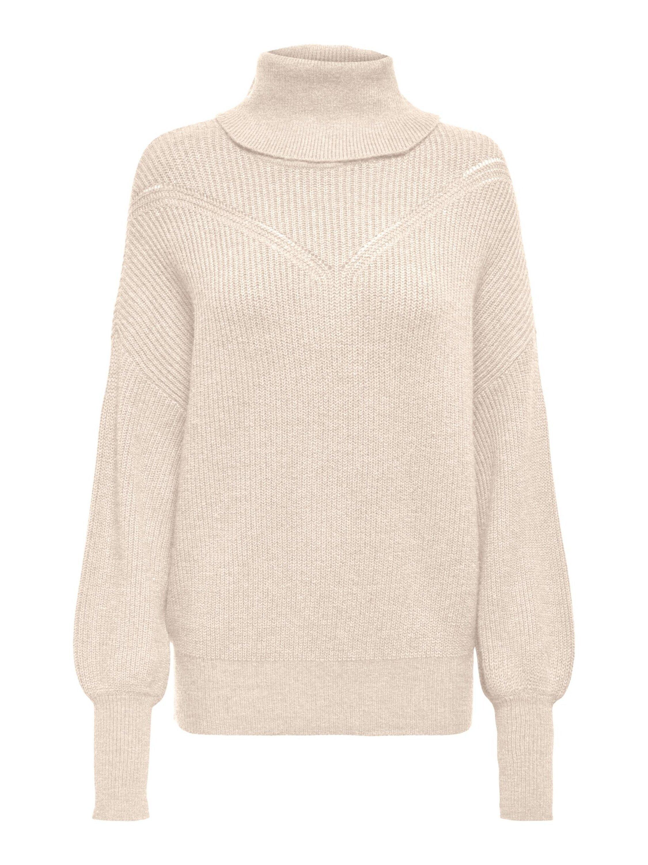 ONLY Damen Strickpullover ONLHAPPIE – Bequemer, Lässiger Pulli Für Herbst & Winter