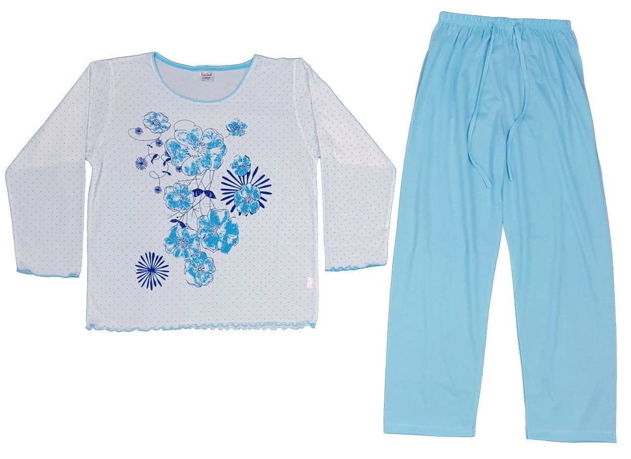Girls Fashion Schlafanzug Schlafanzug, Pyjama im floralen Print, D272 günstig online kaufen
