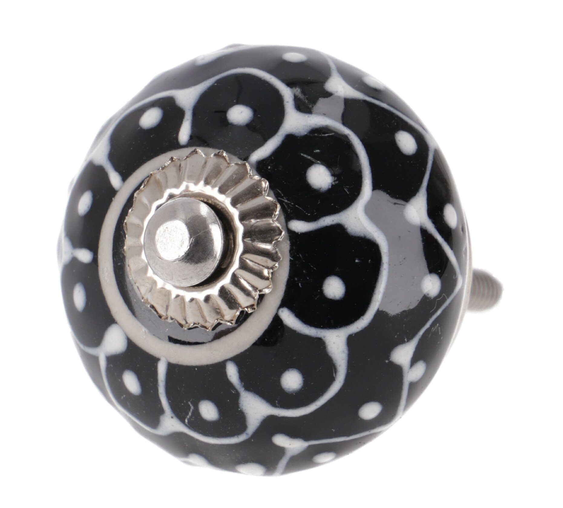 Möbelknopf 12`er Set Keramik Möbelknopf, Möbelknauf..