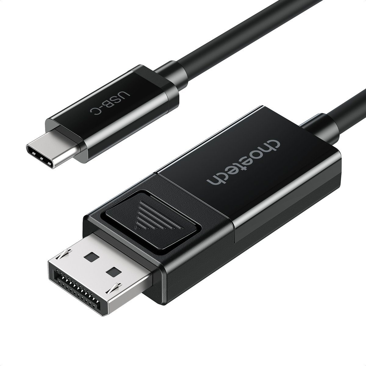 DisplayPort bidirektionales Kabel - USB Typ C 1,8 m Schwarz (XCP-1803) Audio- & Video-Kabel