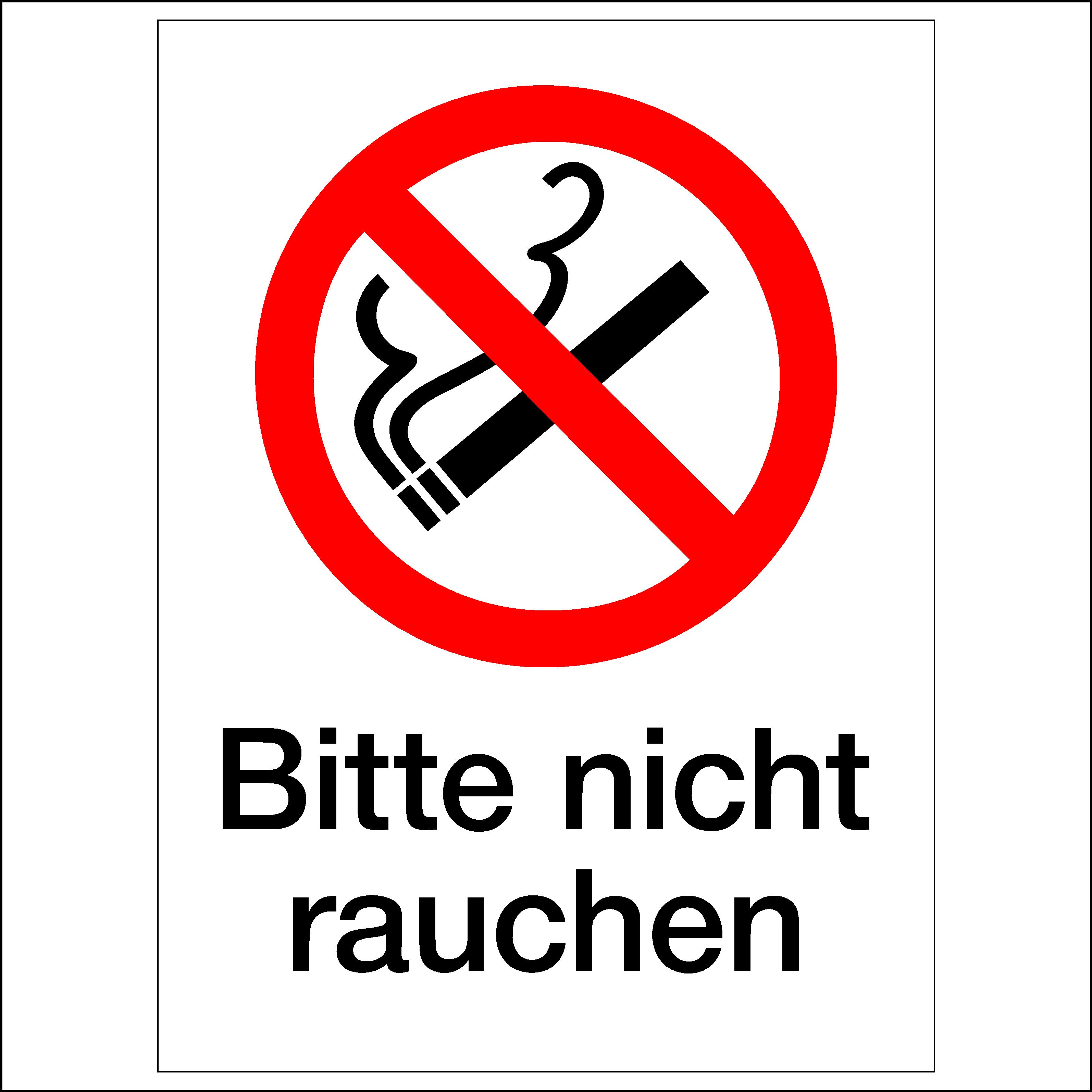 Wichelhaus Bild Rauchen verboten Schild - 26x19cm selbstklebend, Rauchen ve günstig online kaufen