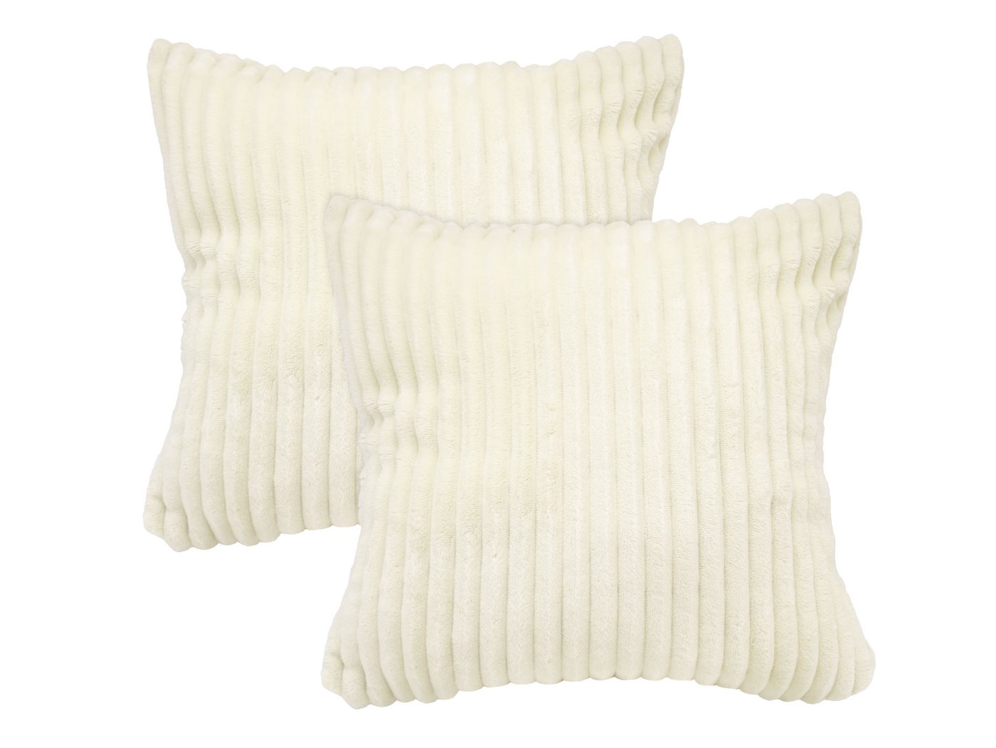 ZOLLNER Kissenbezug, (2 Stück), 40 x 40 cm, 100% Polyester, vom Hotelwäschespezalisten