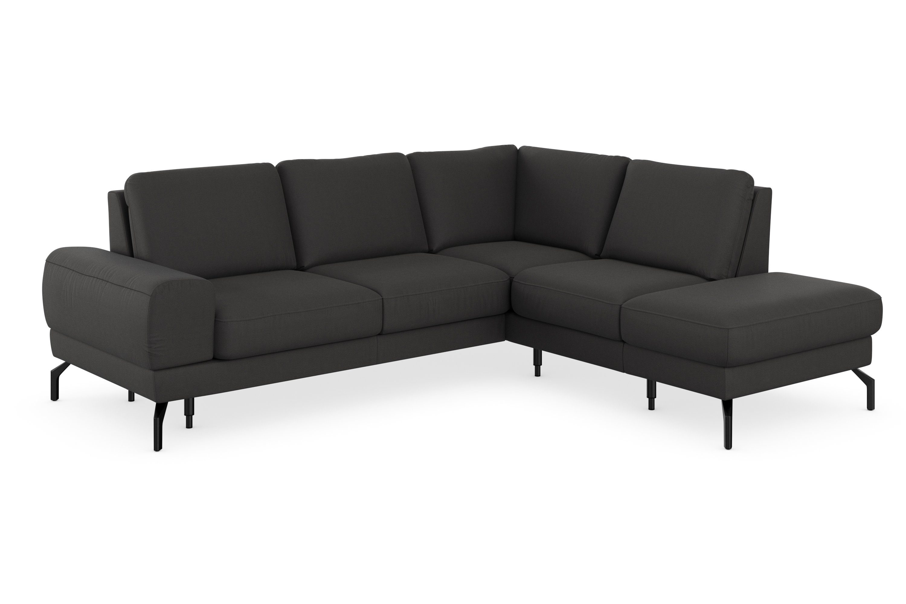 sit&more Ecksofa Cinturo, inklusive Sitzhöhe und cm 48 Federkern, Sitztiefenverstellung