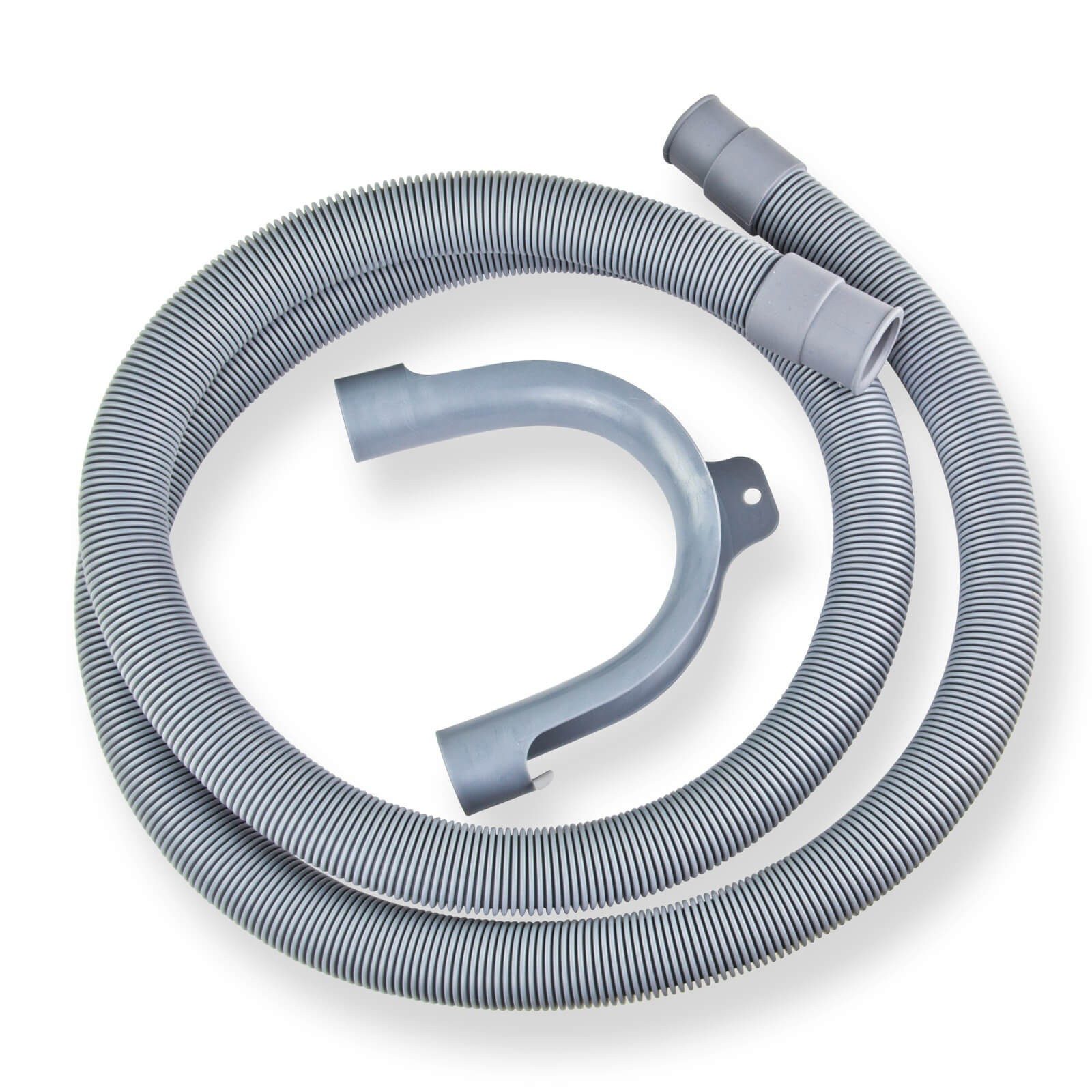 Stabilo Sanitär Ablaufschlauch Ablaufschlauch Wasserschlauch 19/22 mm 2 m Waschmaschine Bügel