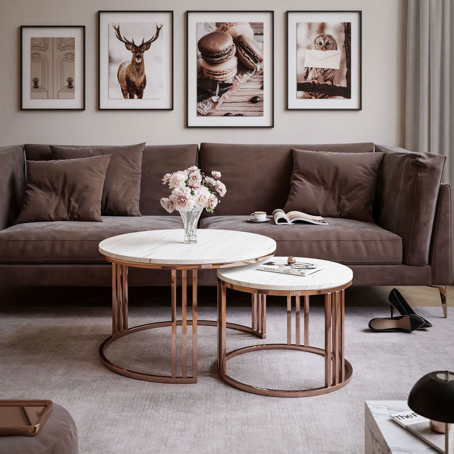 Lookway Couchtisch LORI 2in1 Couchtisch-Set in günstig online kaufen