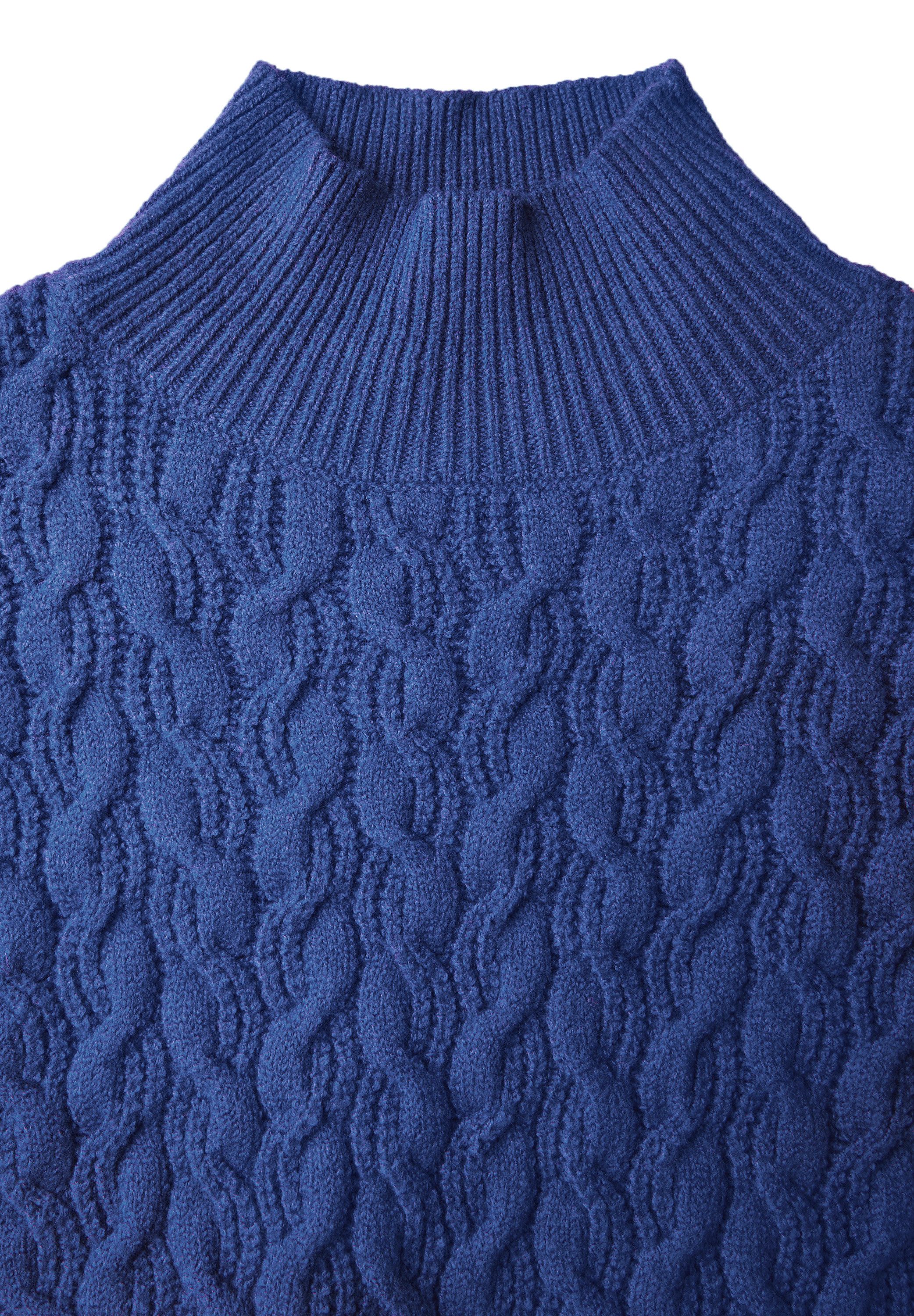 STREET ONE STUDIO Strickpullover aus softem Materialmix