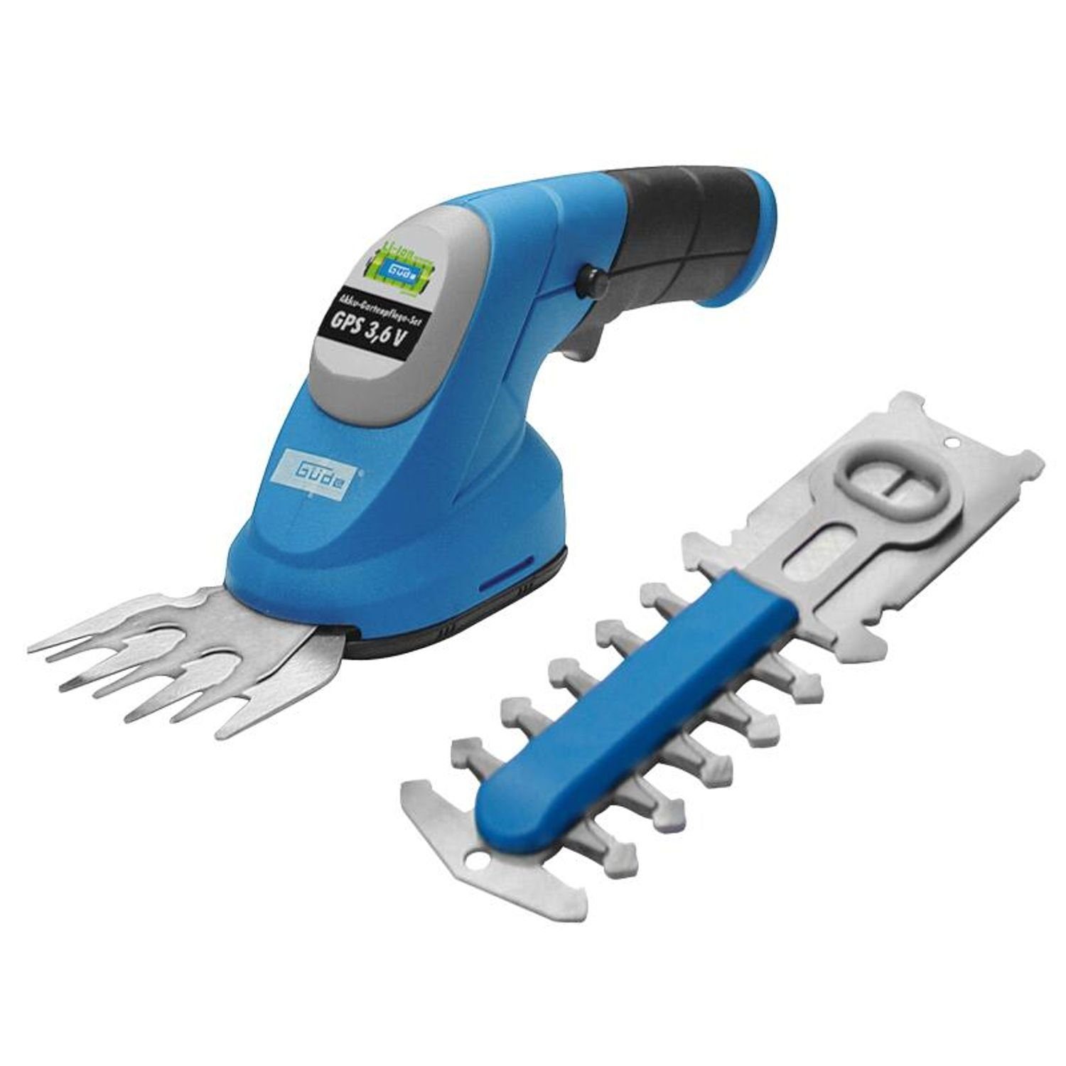 Güde Akku-Grasschere Akku Gartenpflege Set Strauchschere günstig online kaufen