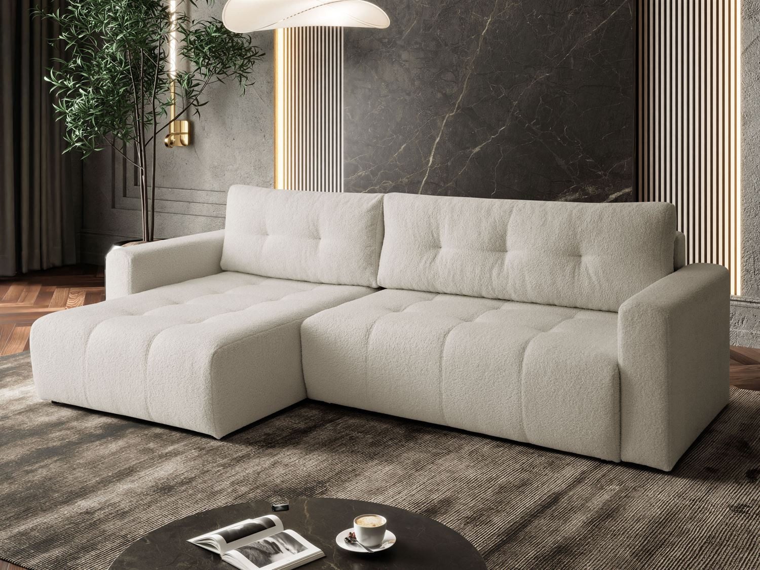 Lookway Ecksofa ASTON L-Form Couch, mit günstig online kaufen