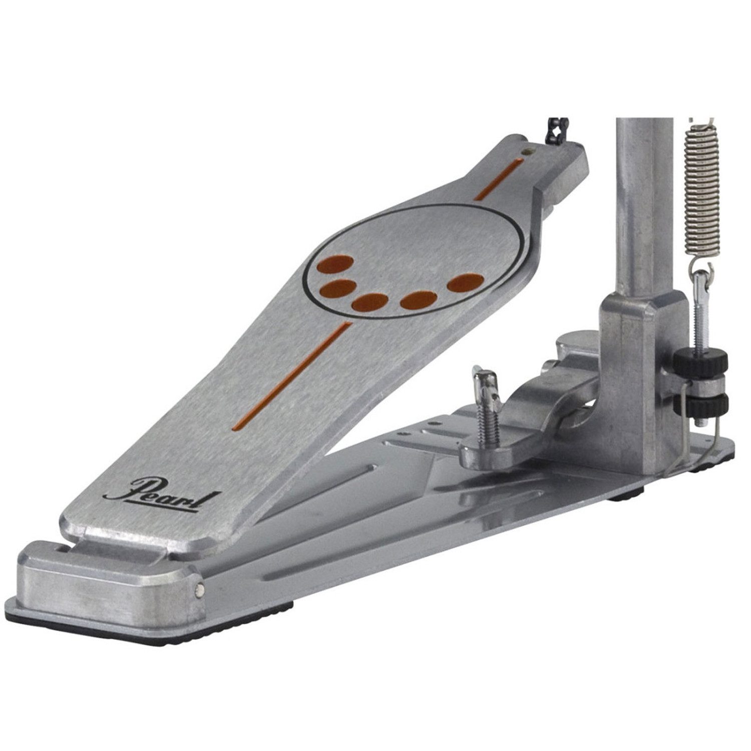 Pearl Drums Schlagzeug Pearl P-930 Fußmaschine mit Schlagzeugstöcken,Set, Einzelkette, DuoBeat Beater