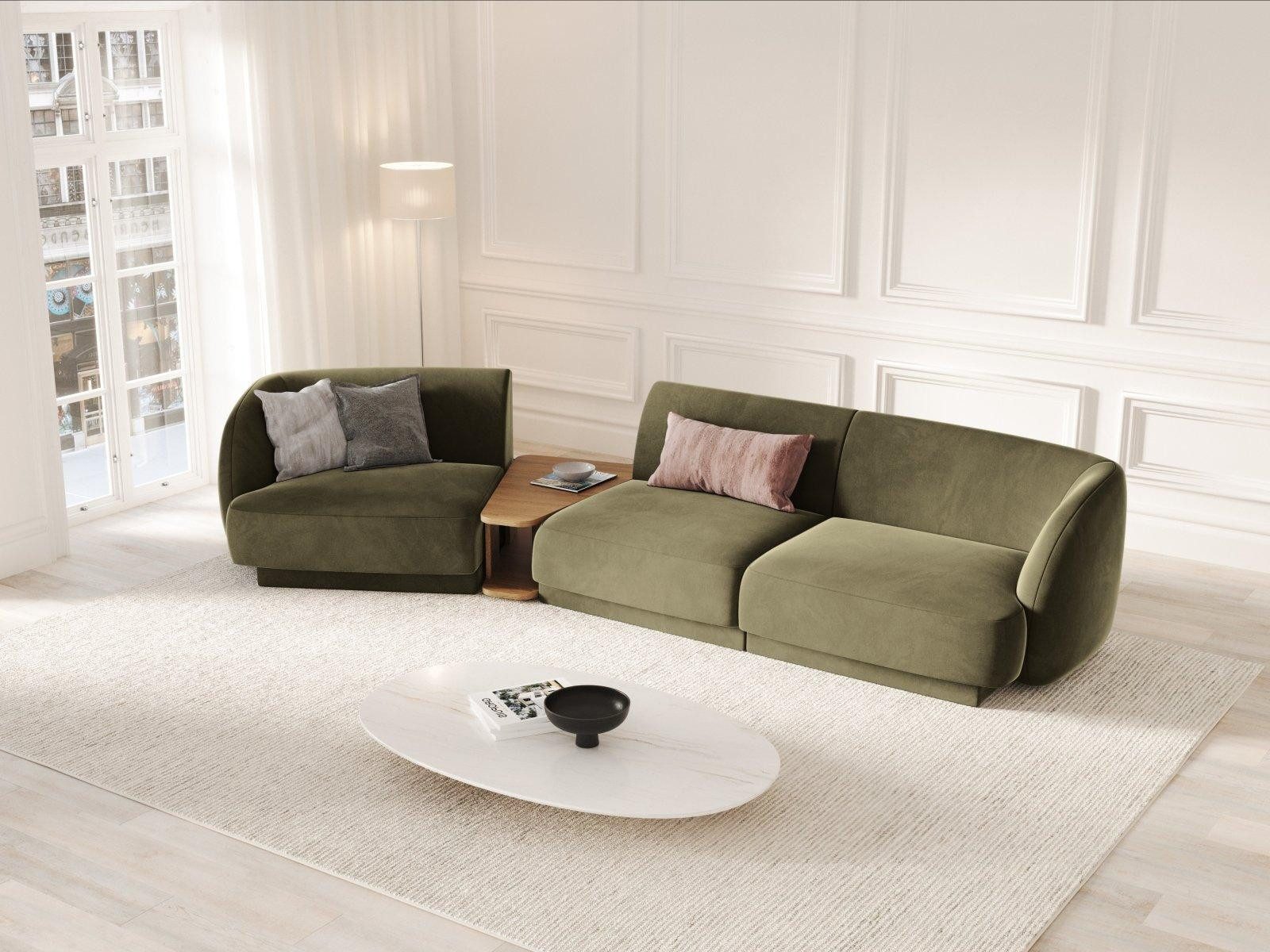 Micadoni Sofa Miley, modular 3-Sitzer