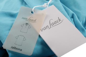 Van Laack Shirttop Van Laack Jalbona Damen T-Shirt Poloshirt Gr. 34 blau Neu
