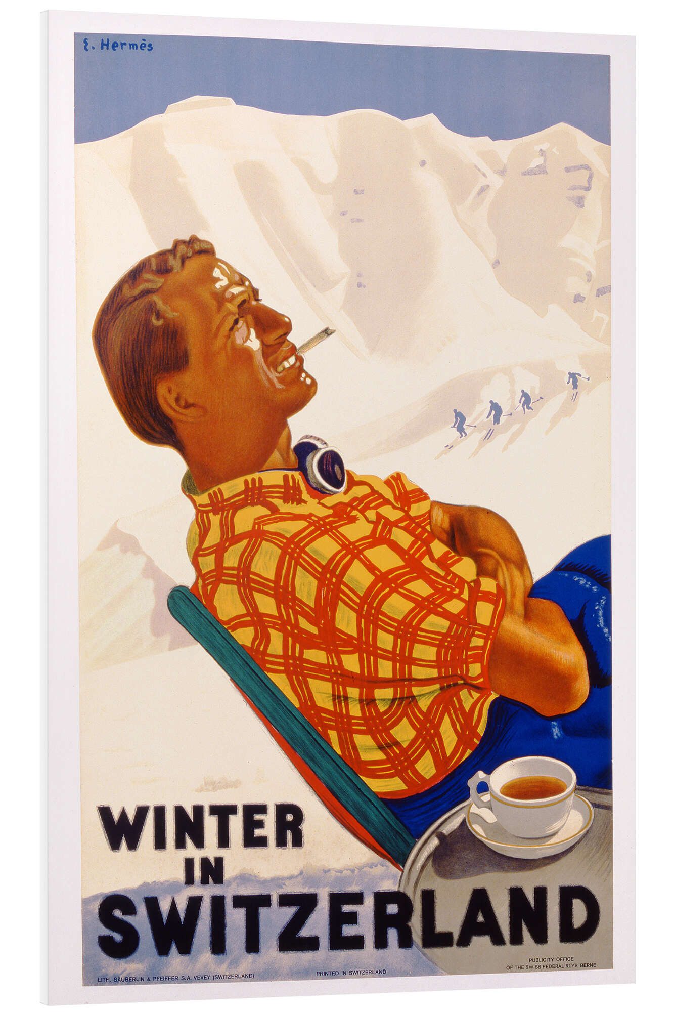 Forex-Bild Vintage Ski Collection