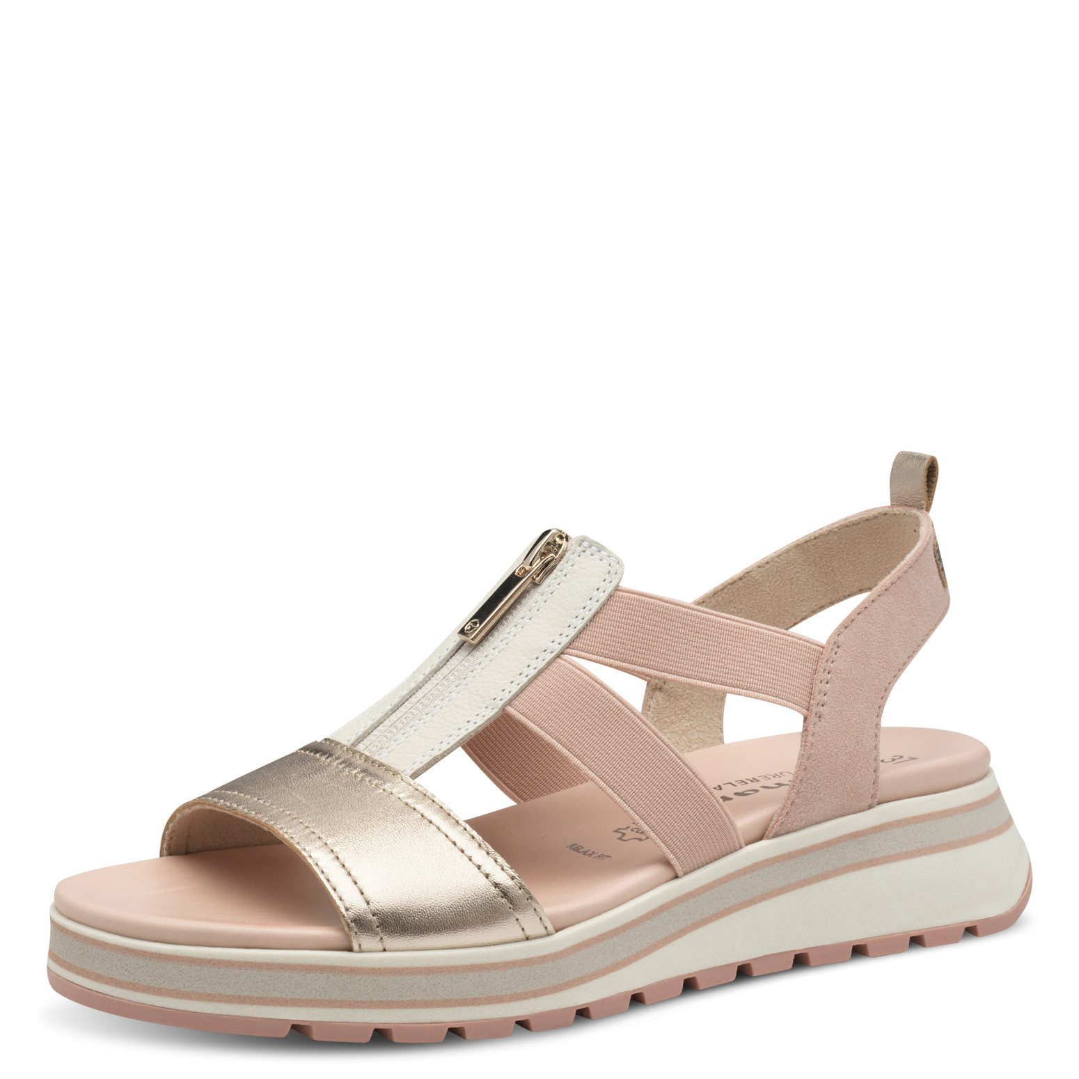 Tamaris Tamaris PURE RELAX Damen Sandalette 1-28265-44-596 rose combi Sandale