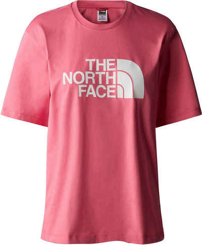 The North Face T-Shirt W RELAXED EASY TEE mit Logodruck auf der Brust
