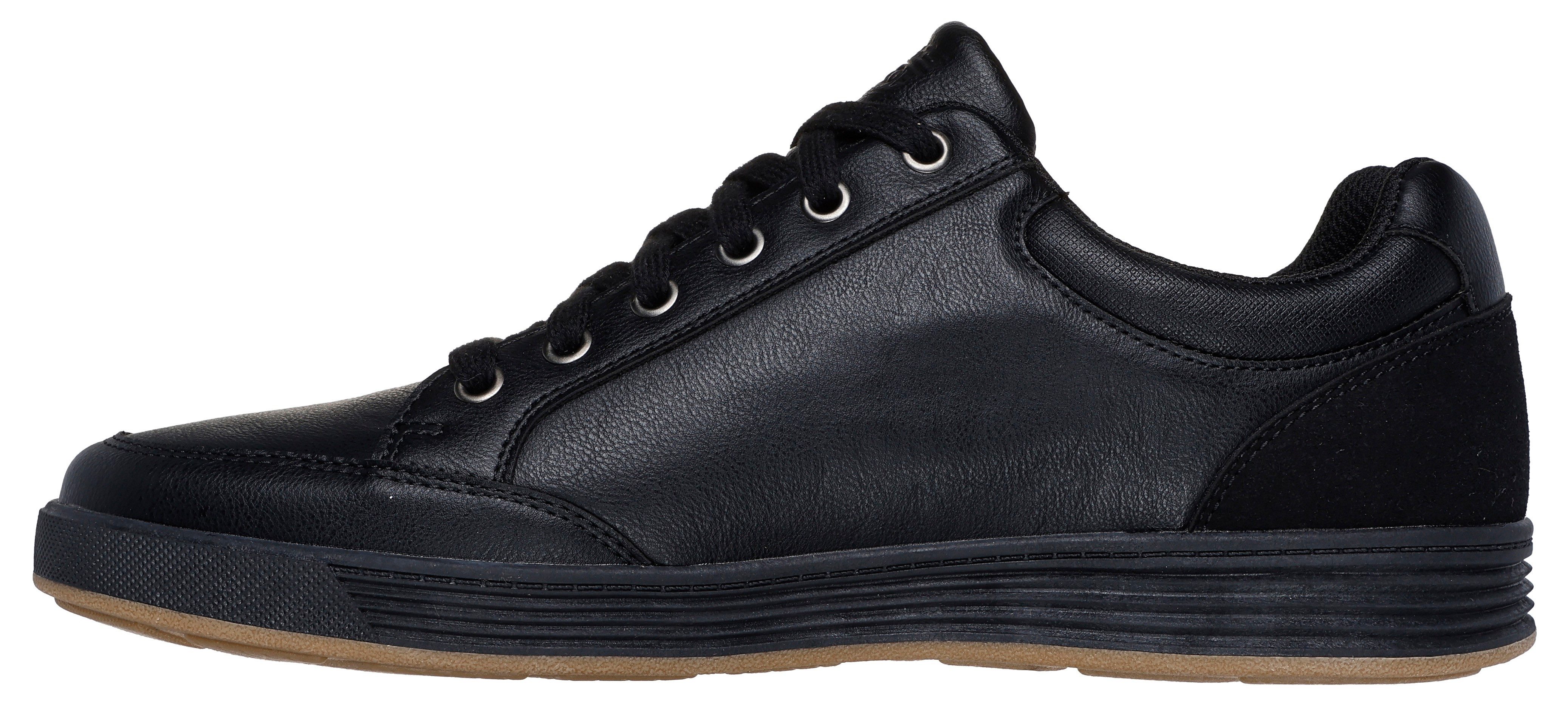Skechers CAVELL-SPARKMAN Sneaker, Freizeitschuh, Halbschuh, Schnürschuh aus wasserabweisendem Material