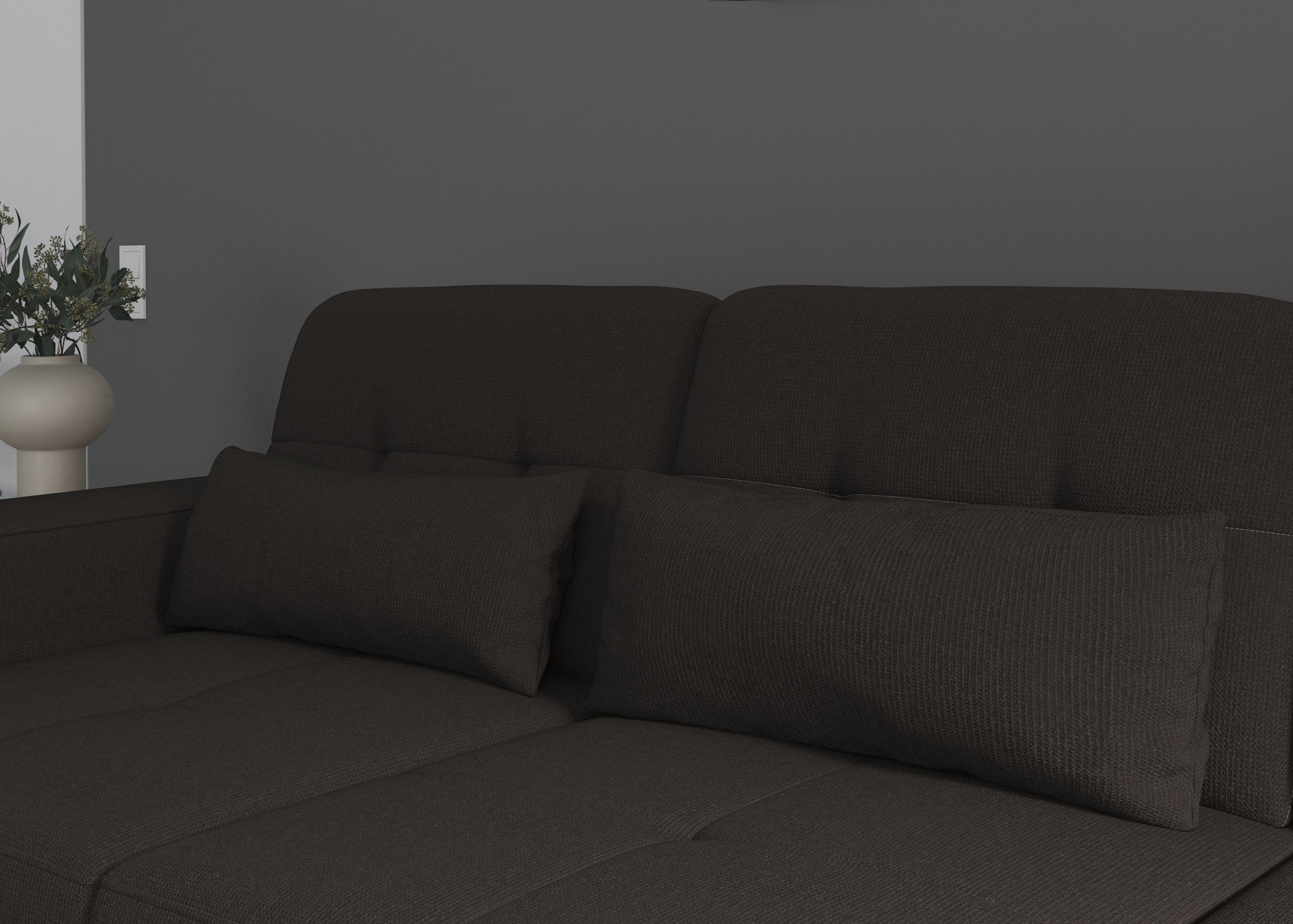 sit&more Sofakissen Baviene, Set, bestehend aus 2 Nierenkissen