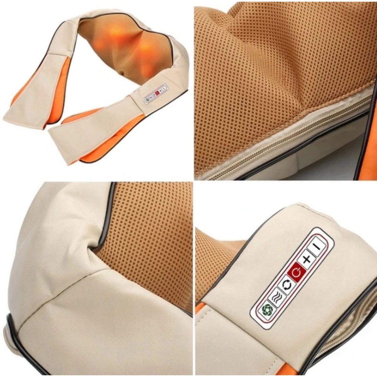 R2 Invest Nacken-Massagegerät Massagegerät mit Wärmefunktion 24 W, 1-tlg. – Bild 5 von 5