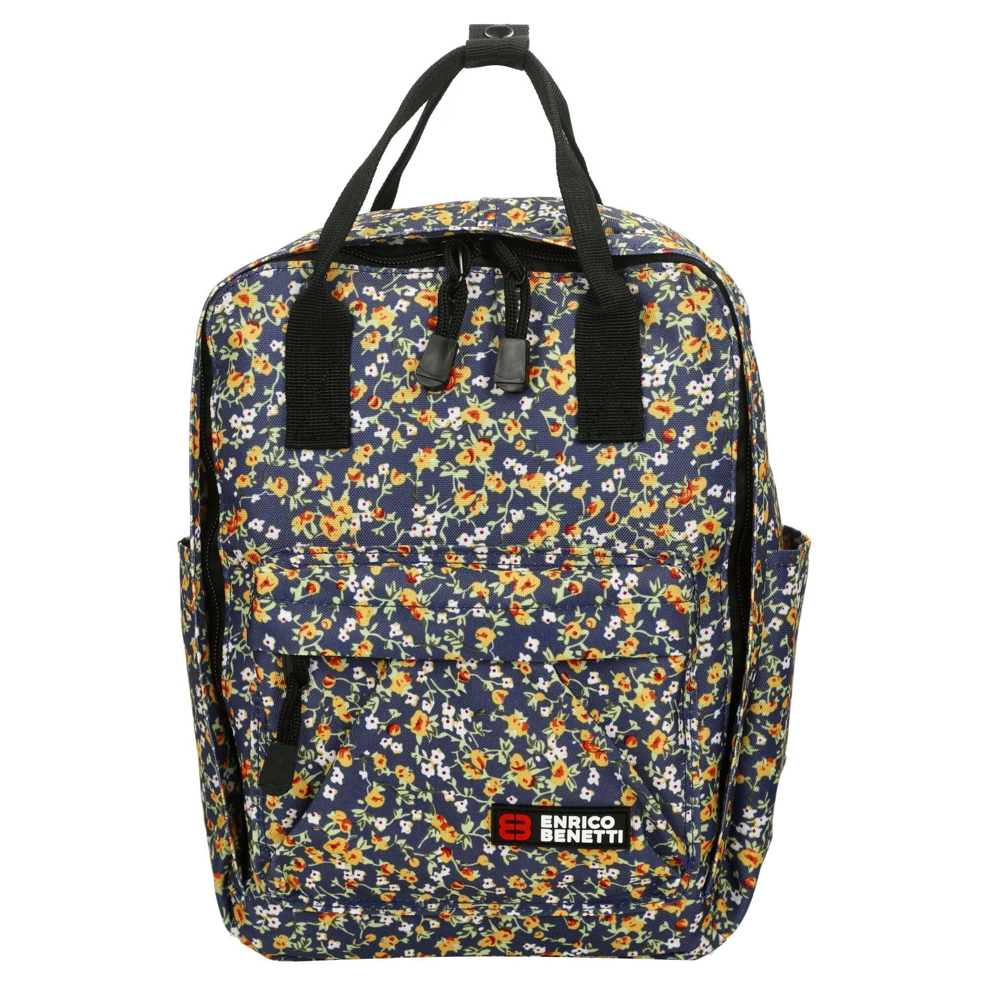 Christian Wippermann Umhängetasche Kleiner Damen Rucksack Tasch Cityrucksack (1-tlg), Fahrradrucksack Kurier Rollup Bag