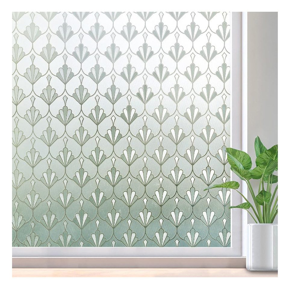 Coonoor Fensterfolie Sichtschutz Fensterfolie, selbsthaftend, ohne Klebstof günstig online kaufen