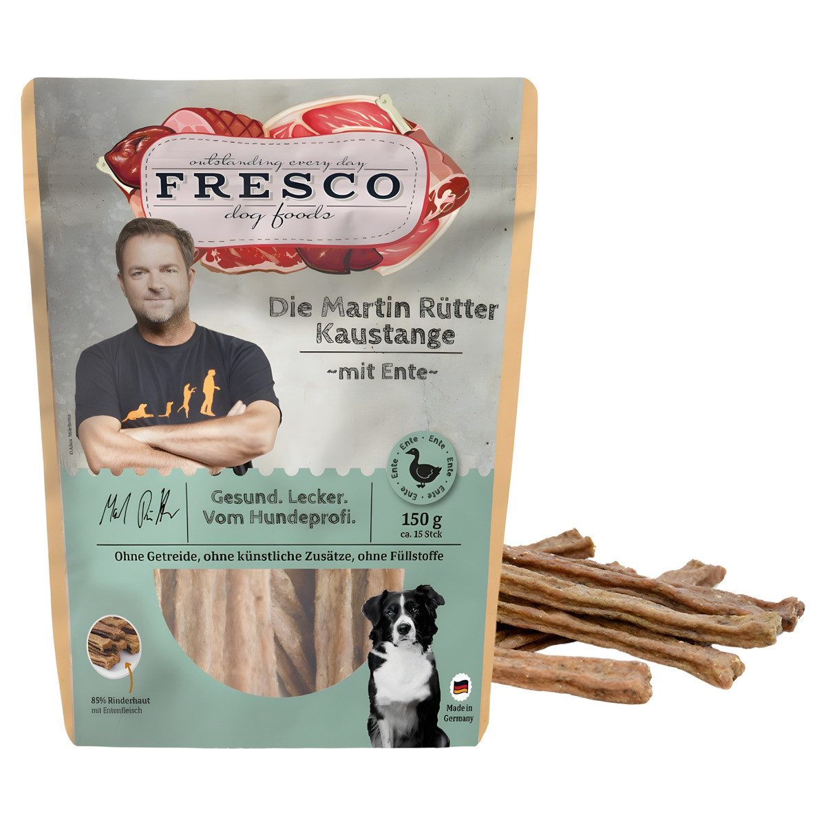 Fresco Die Martin Rütter Kaustange mit Ente 150 g