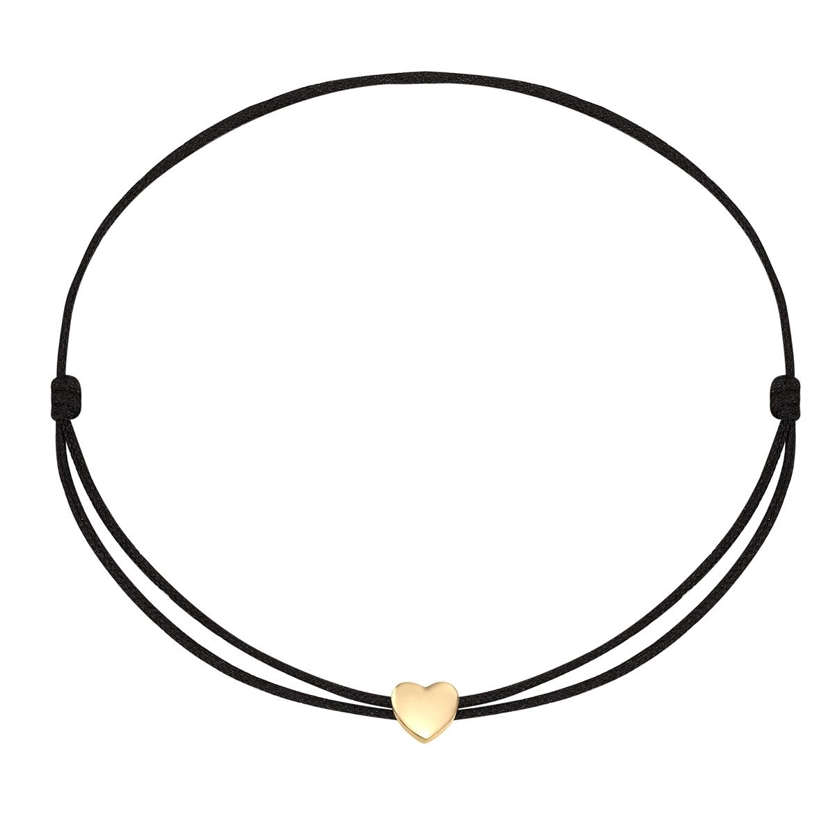 Armband Herz gelbgold
