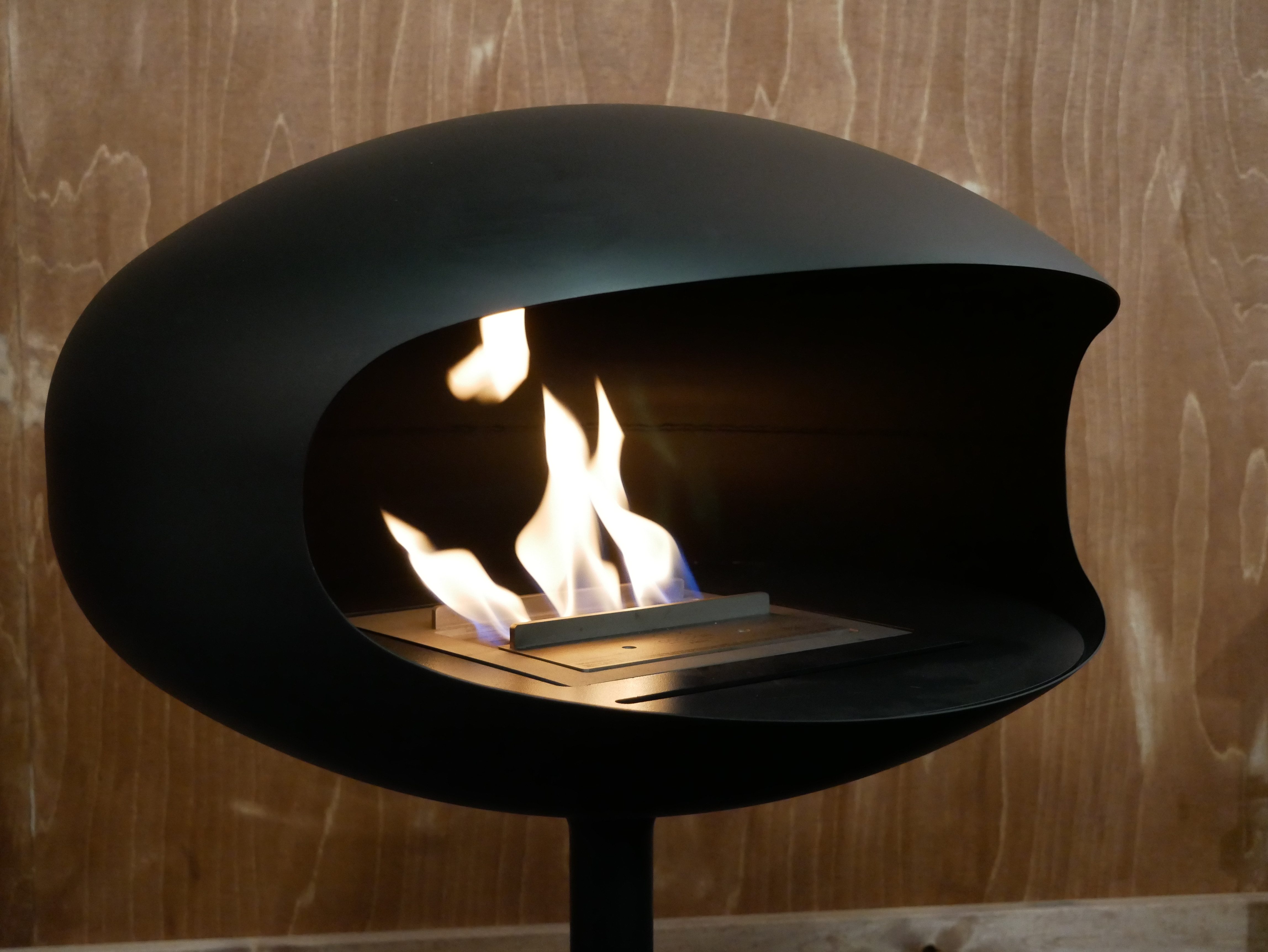 Starhome Dekokamin Cocoon Pedestal Luxus Standkamin Bioethanolkamin