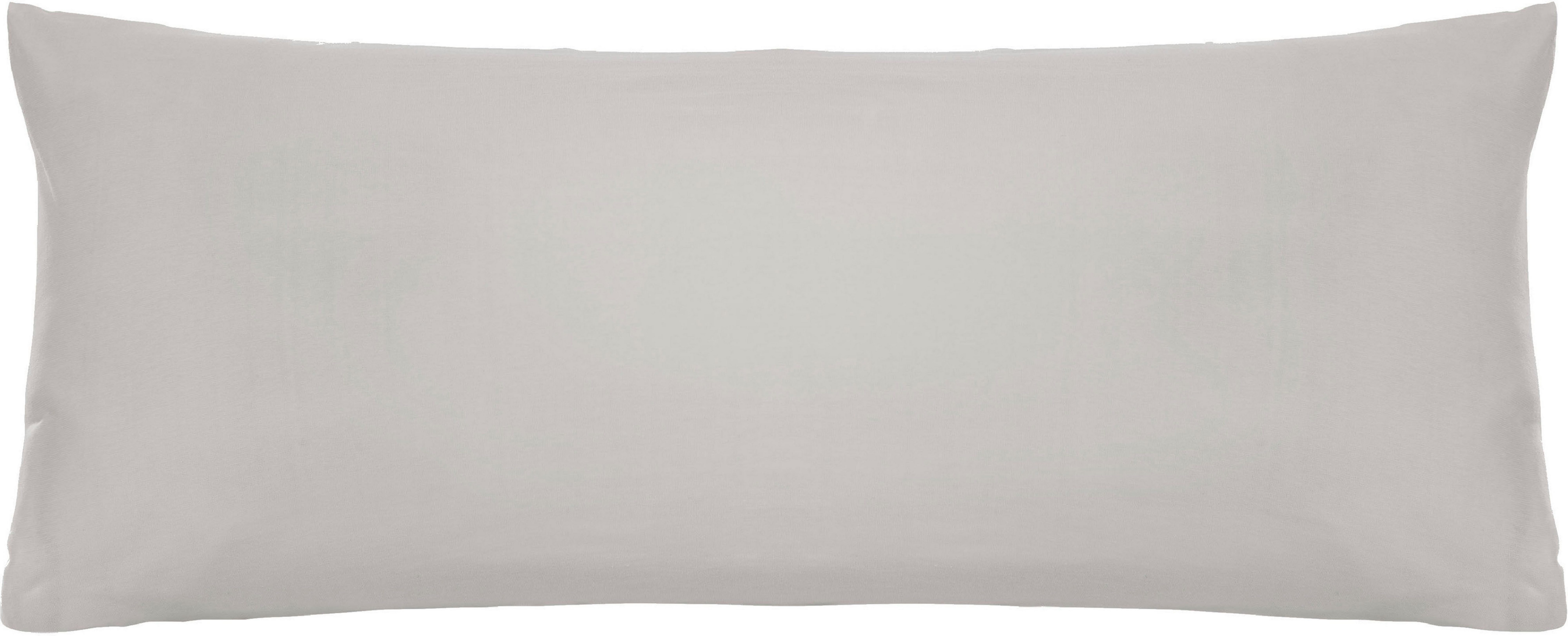 Biberna Kissenbezug Michi Feinjersey mit Reißverschluss, (2 Stück), verschiedene Größen, Feinjersey Kissenhülle aus 100% Baumwolle – Bild 4 von 5