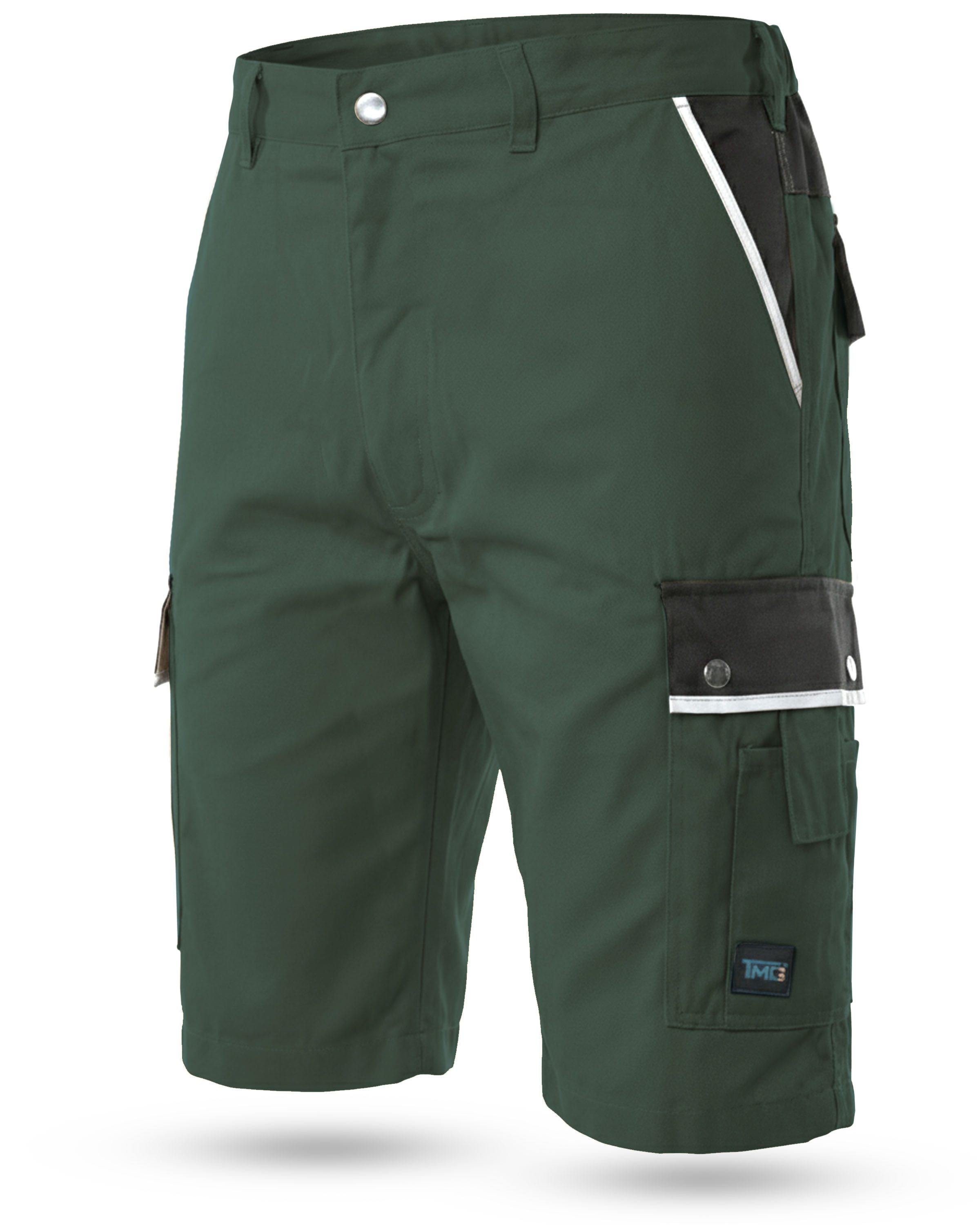 TMG International Arbeitsshorts kurze Arbeitshose Short Style Cargohose Bermuda Robustes Material und hoher Tragekomfort