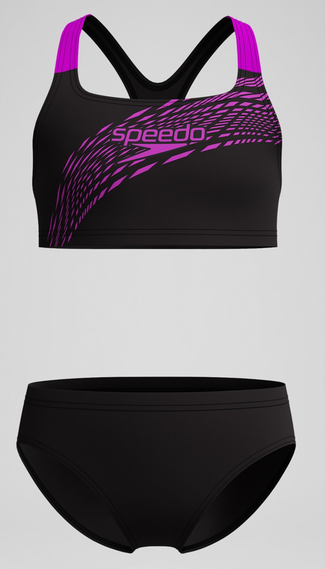 Speedo Bikini-Hose Girls Medley Logo 2PC