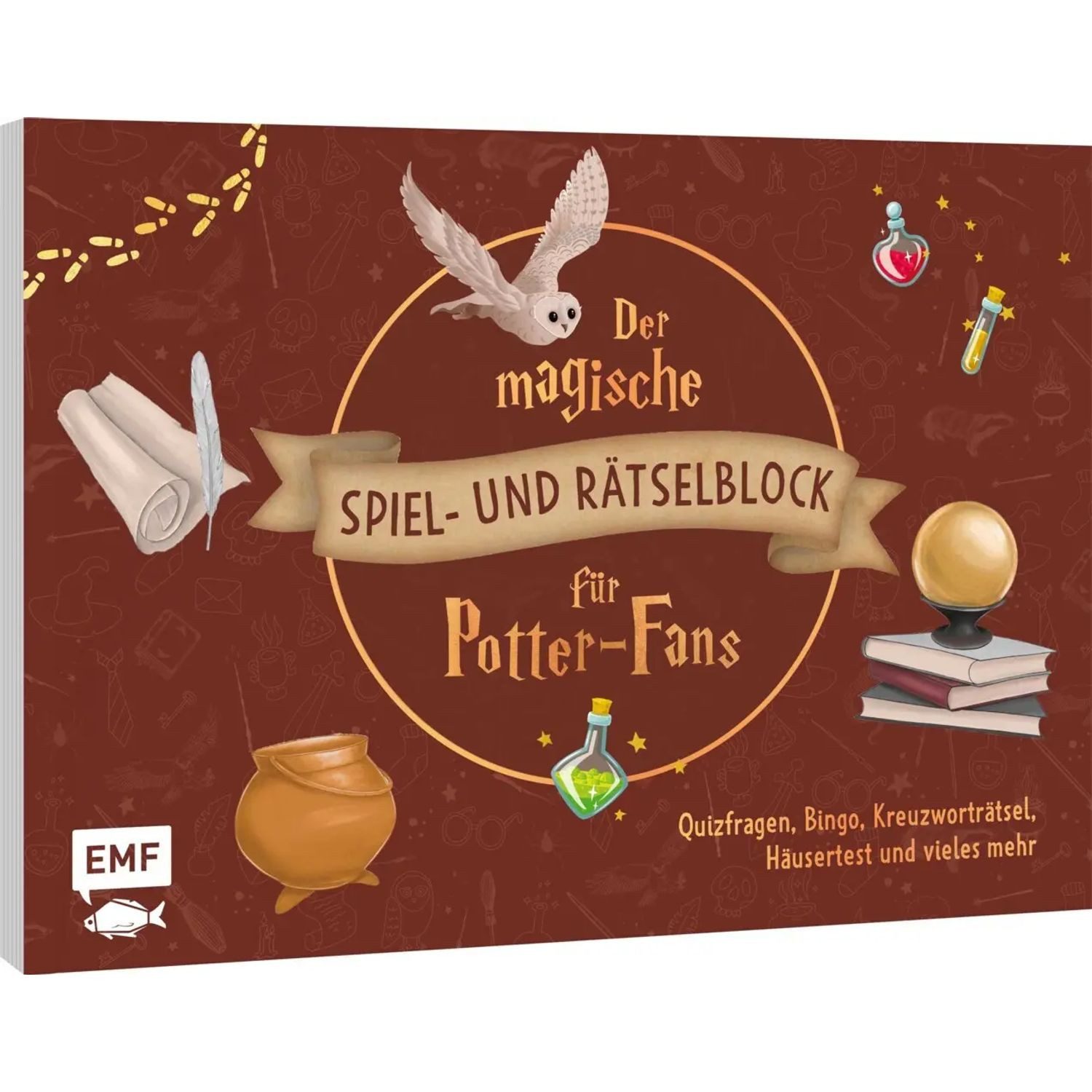 Michael Fischer Spiel Der magische Spiel- und Rätselblock für Harry Potter-Fans