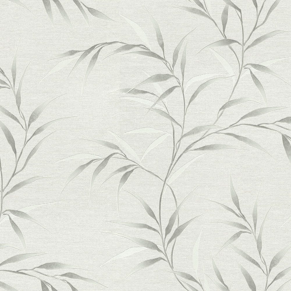 Erismann Vliestapete Blätter Floral Weiß Grau 10528-31 Guido Maria Kretschmer