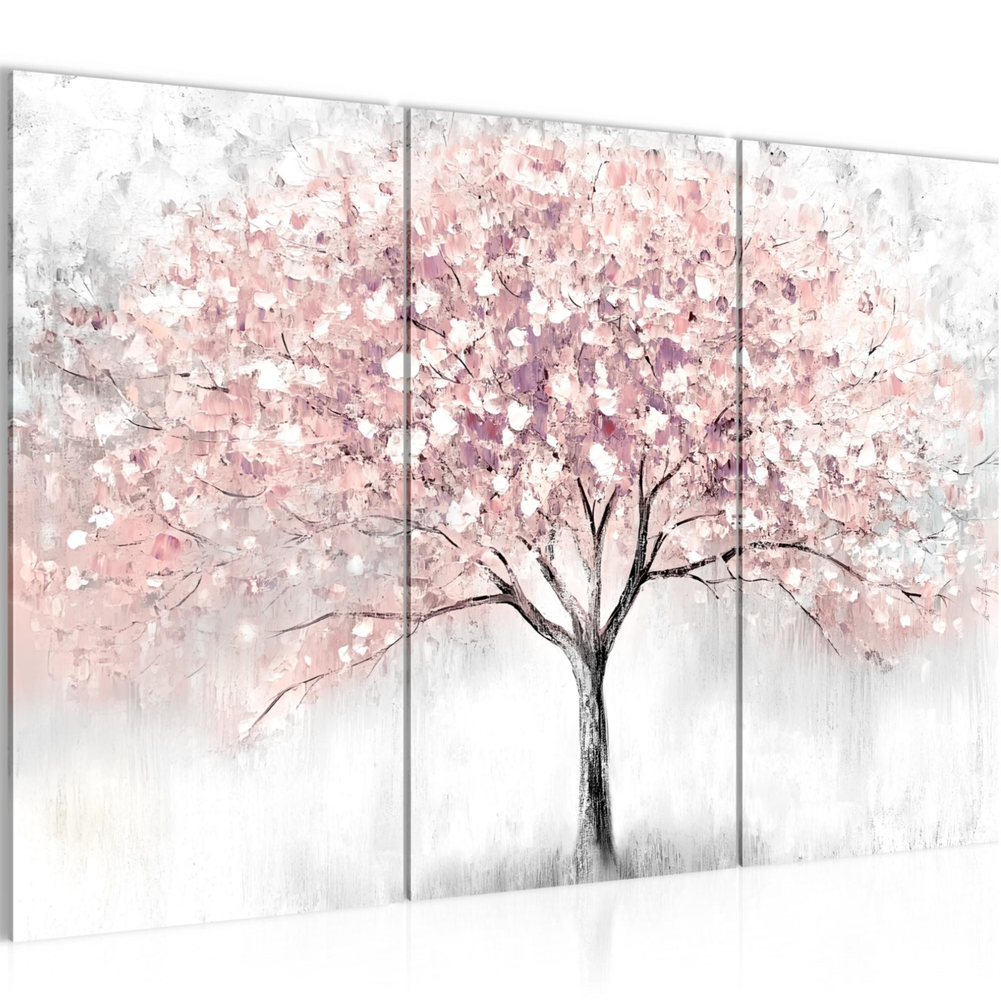 Runa Art XXL-Wandbild Baum Modern Bild auf Vlies Leinwand Natur Wohnzimmer