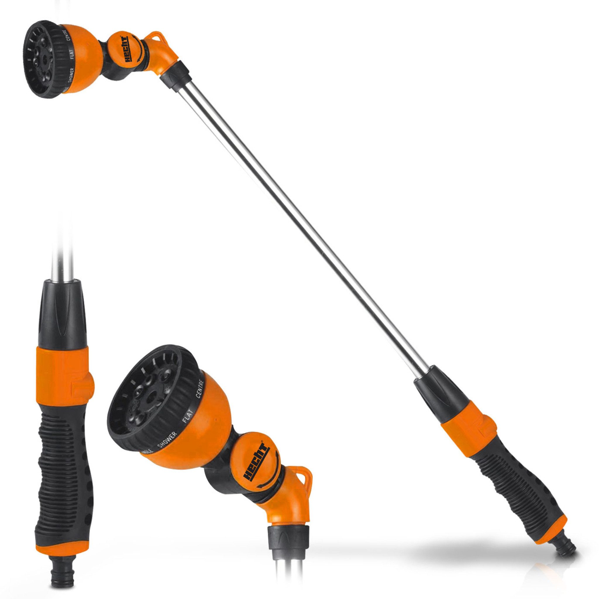 Bewässerungsbrause mit 10 Sprühmuster 60 mm Sprühkopf 67 cm Länge