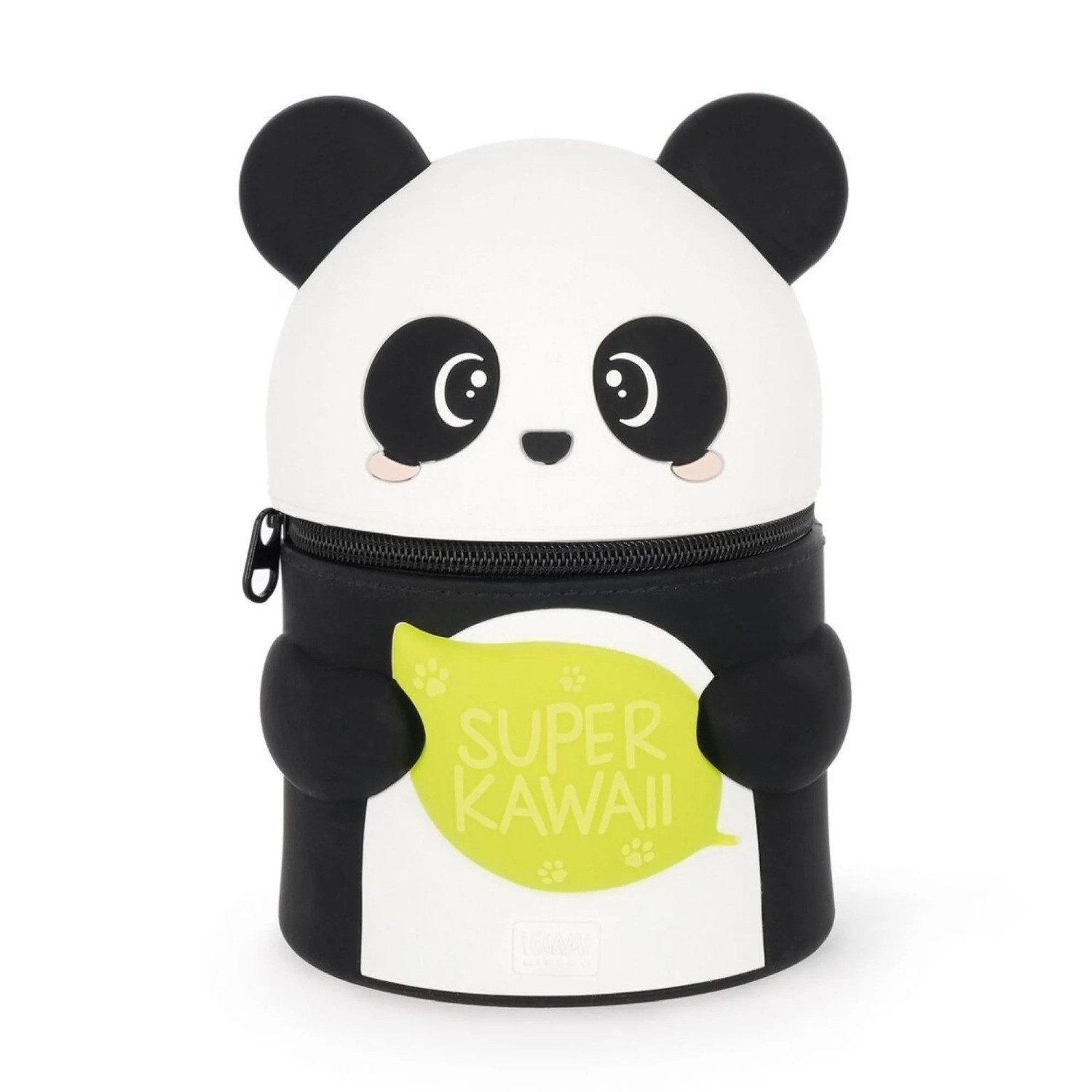 Legami Federmäppchen Legami 2-IN-1 Silikon Federmäppchen - SUPER KAWAII - PANDA