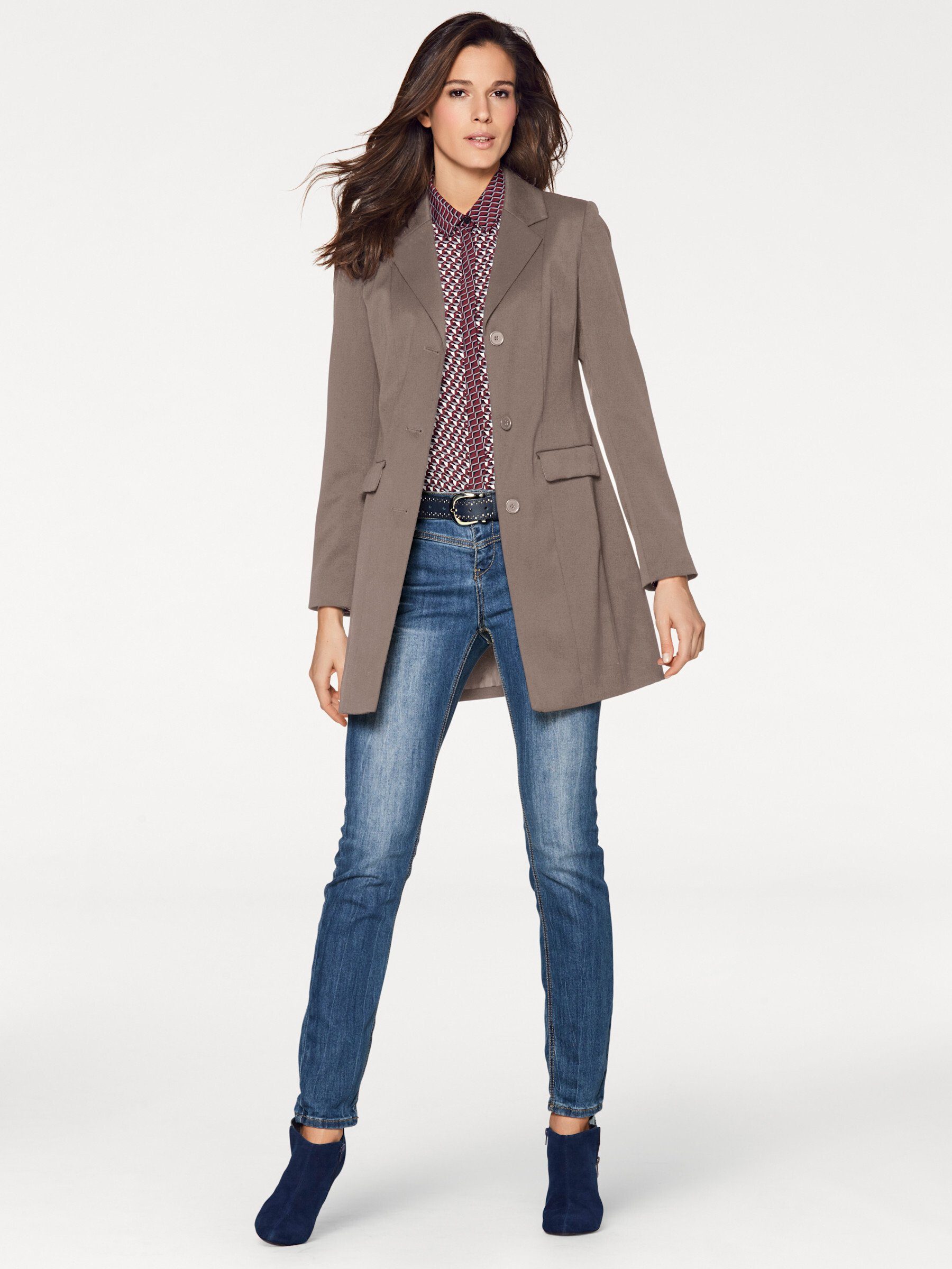 Blusenblazer Longblazer