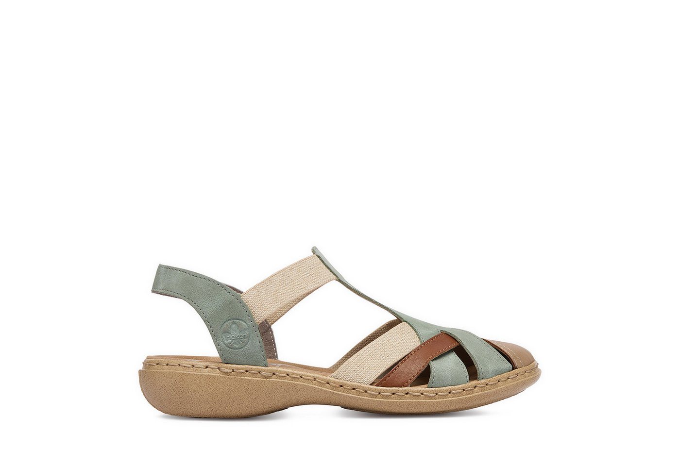 Rieker Rieker Damen-Sandalen Grün Sandale