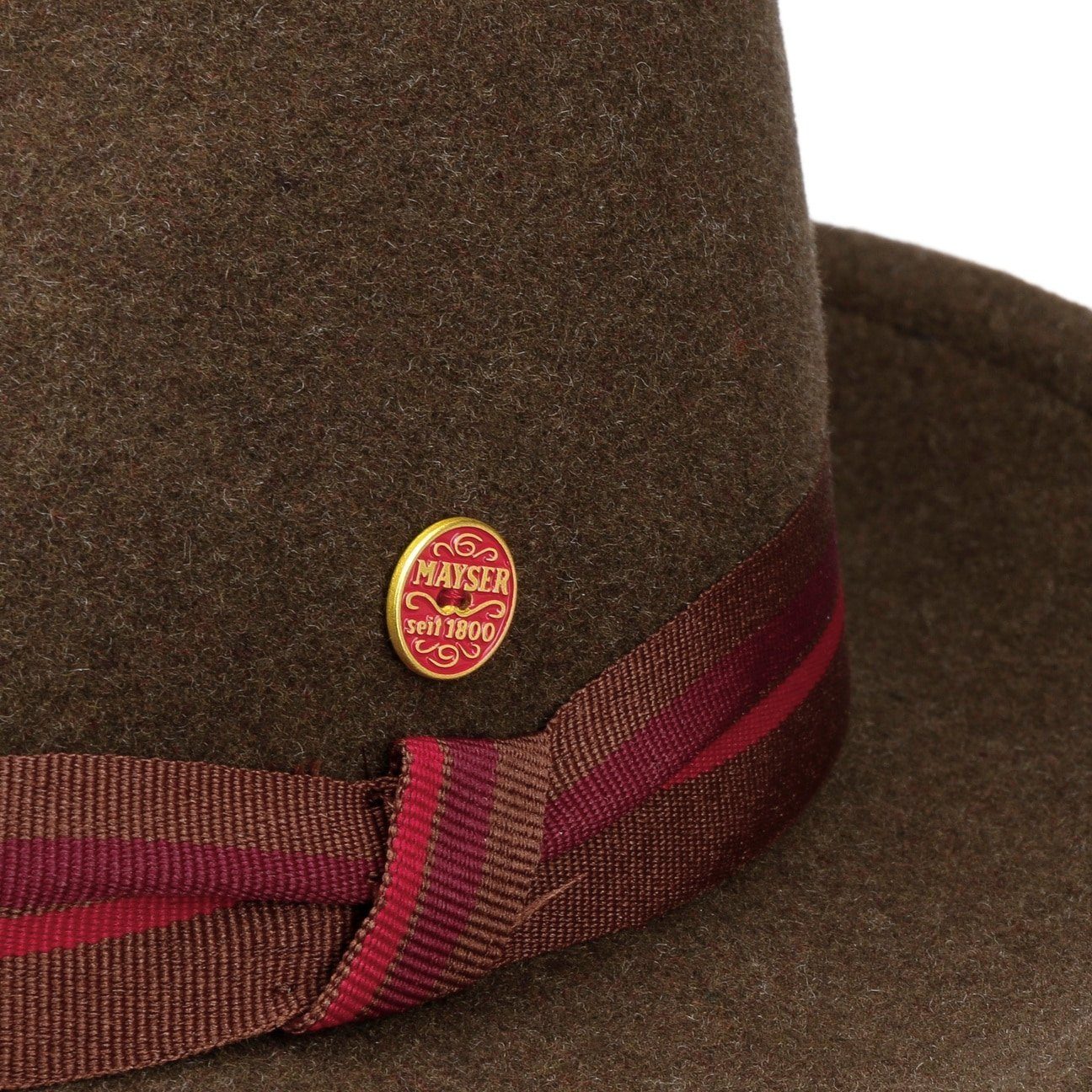 the Mayser Trilby Filzhut in Made EU (1-St) Ripsband, mit