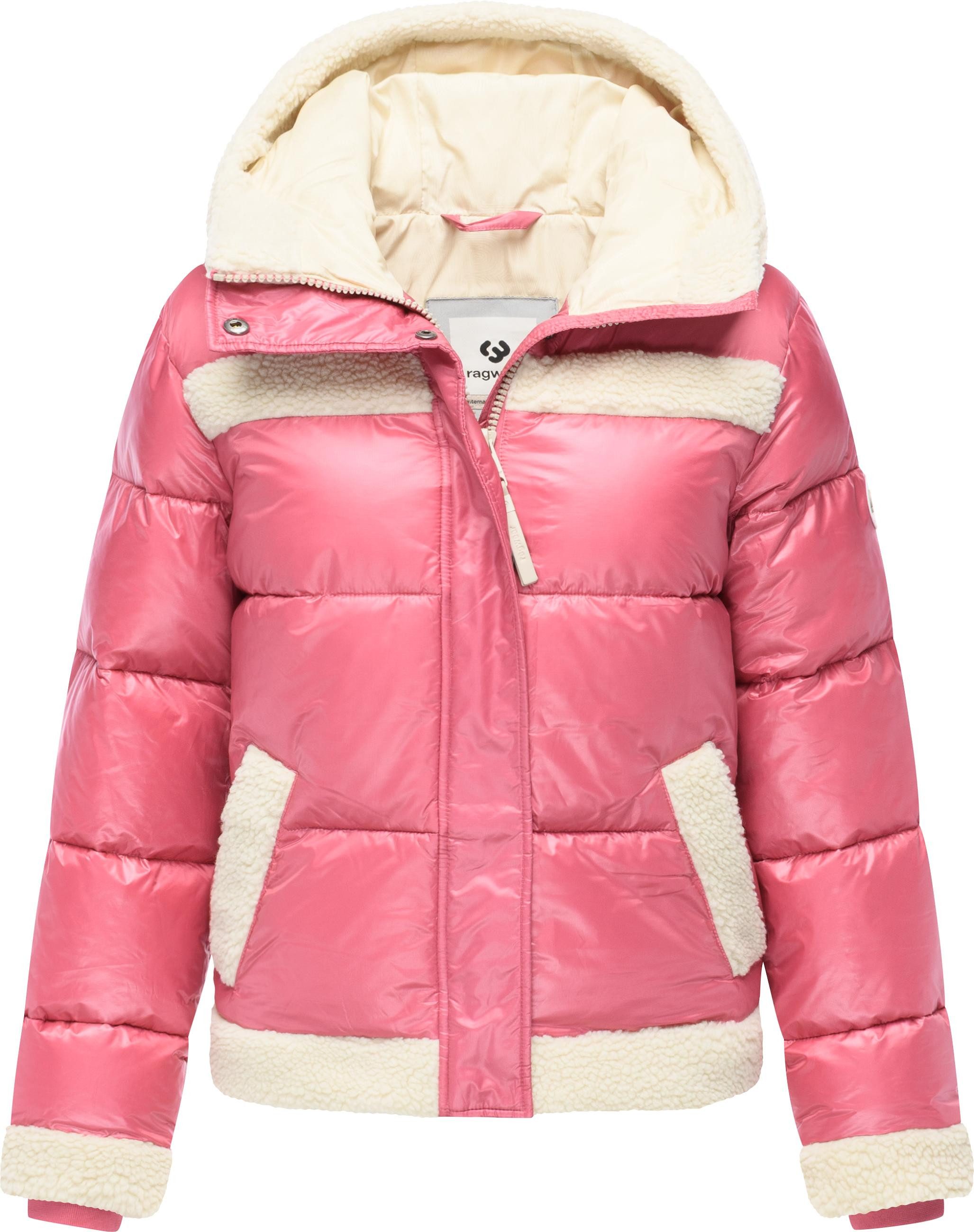 Ragwear Winterjacke Editah Shiny YOUMODO Jacke mit Plüsch-Details und glänzender Optik – Bild 4 von 5
