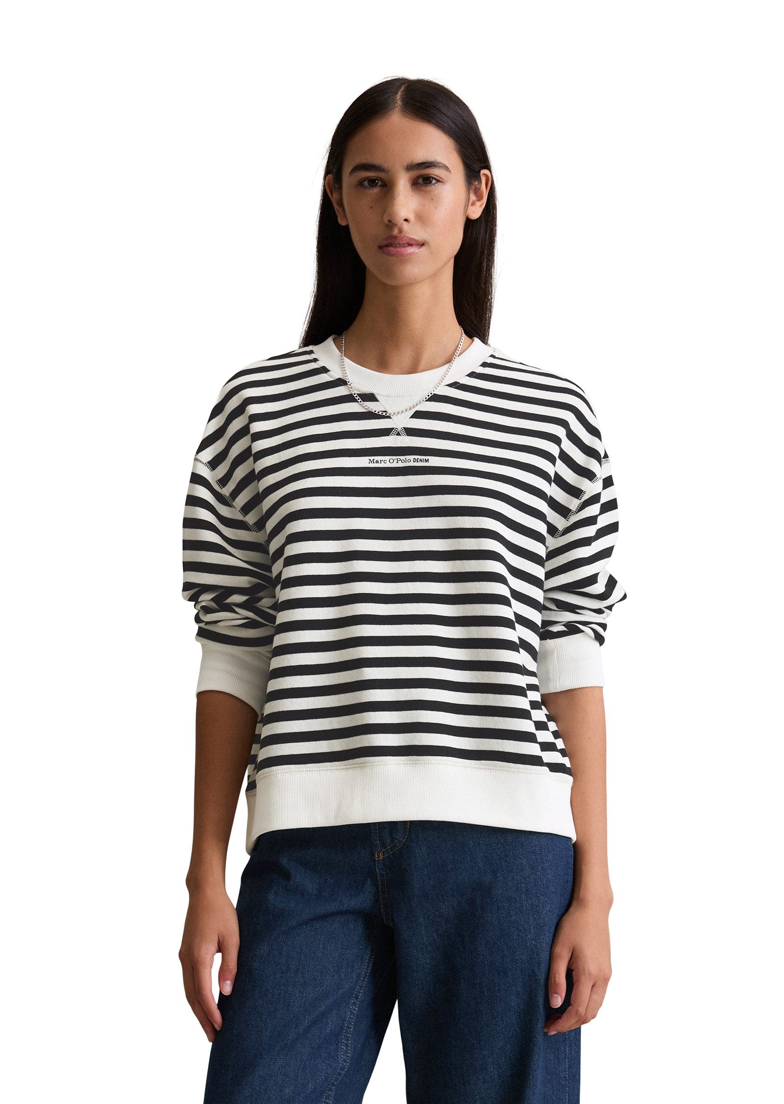 Marc O'Polo DENIM Sweatshirt aus Organic Cotton