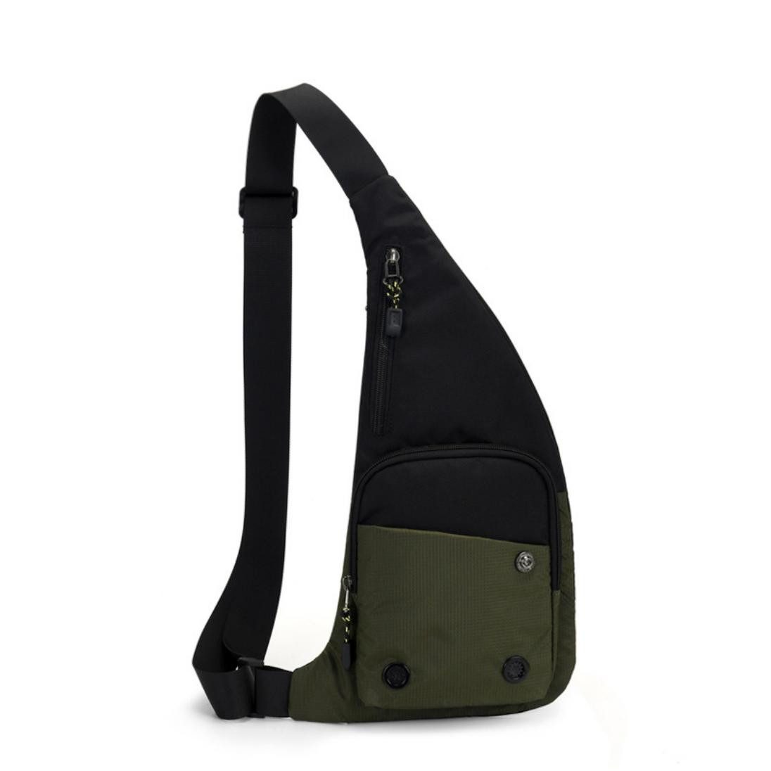 Oemmn Umhängetasche Schultertaschen, Wasserdicht Brusttasche, Sling Bag