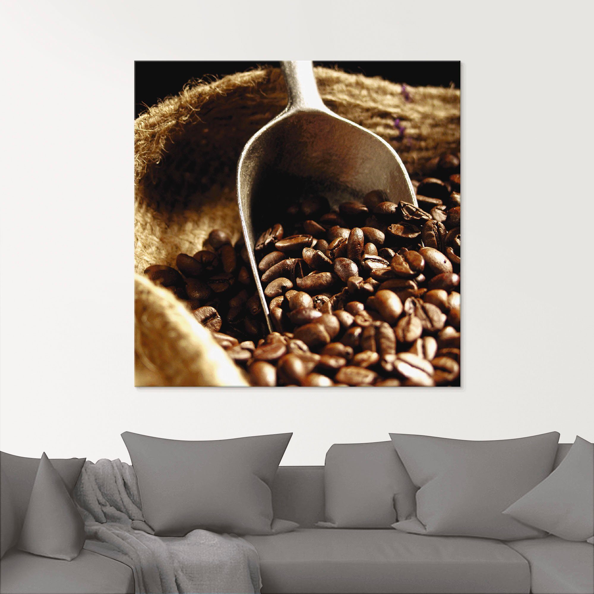 Artland Glasbild Kaffee, Getränke (1 St), in verschiedenen Größen